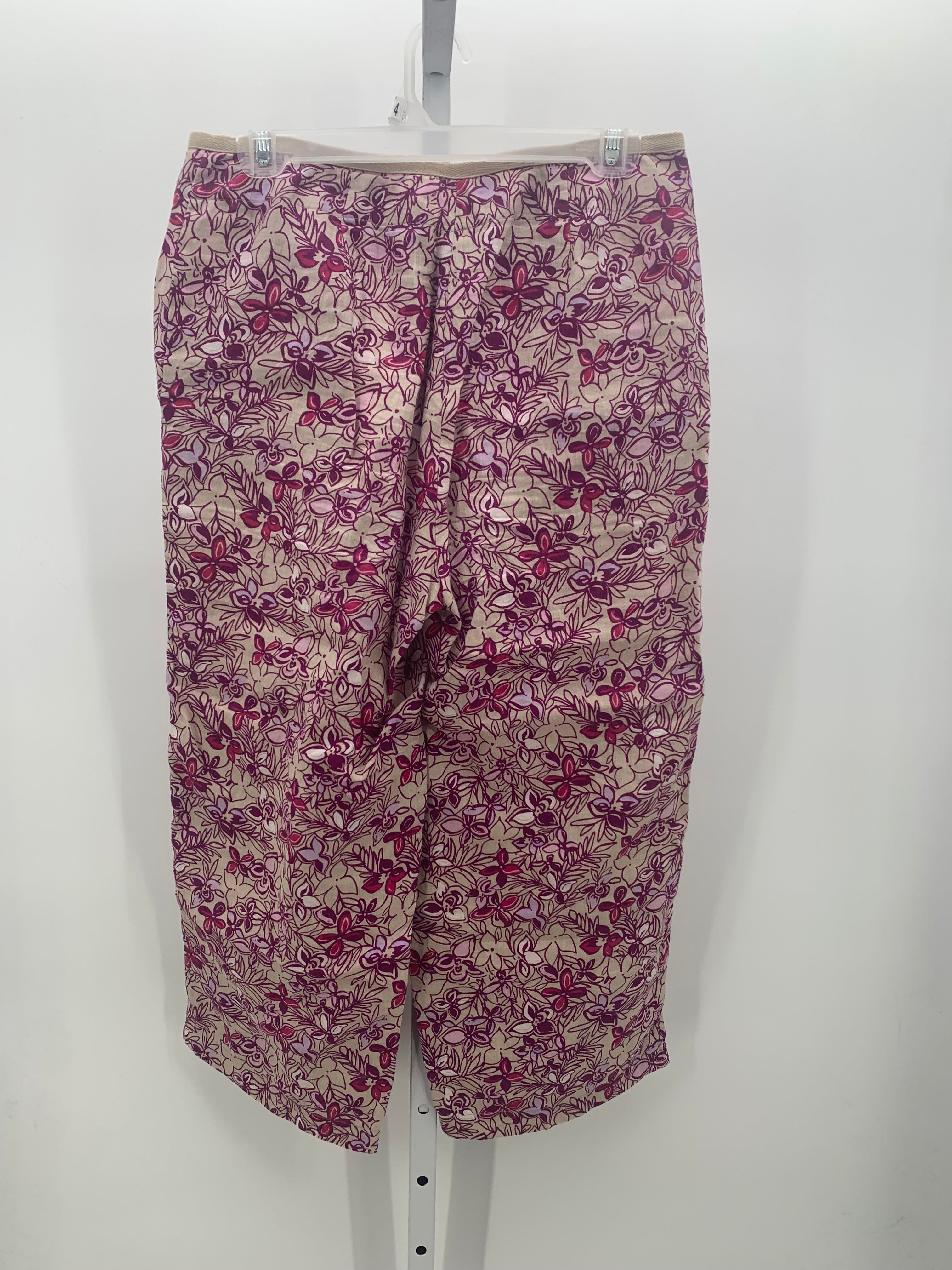 Valerie Stevens Size 6 Misses Cropped Pants