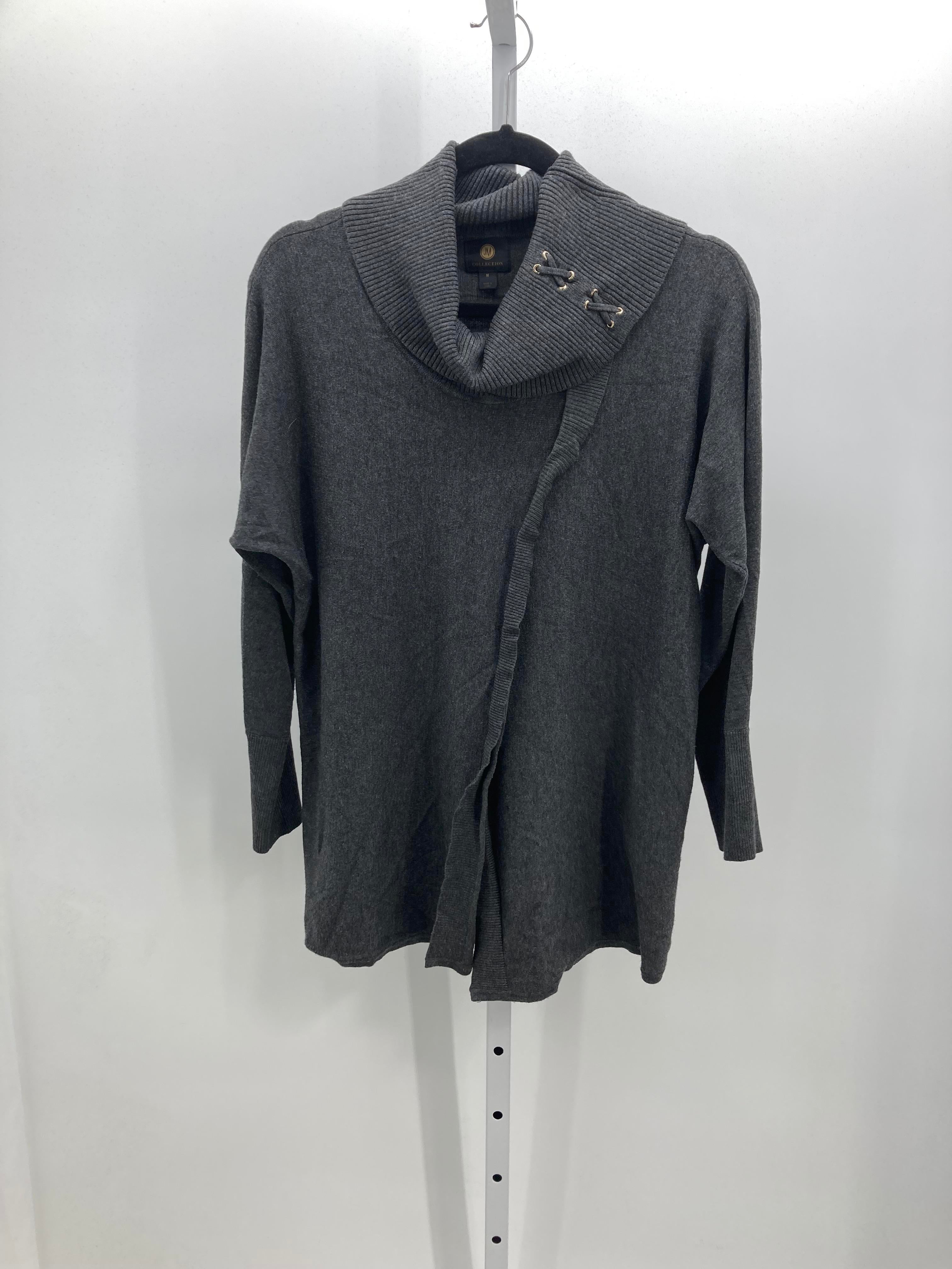 JM Collection Size Medium Misses Long Slv Sweater