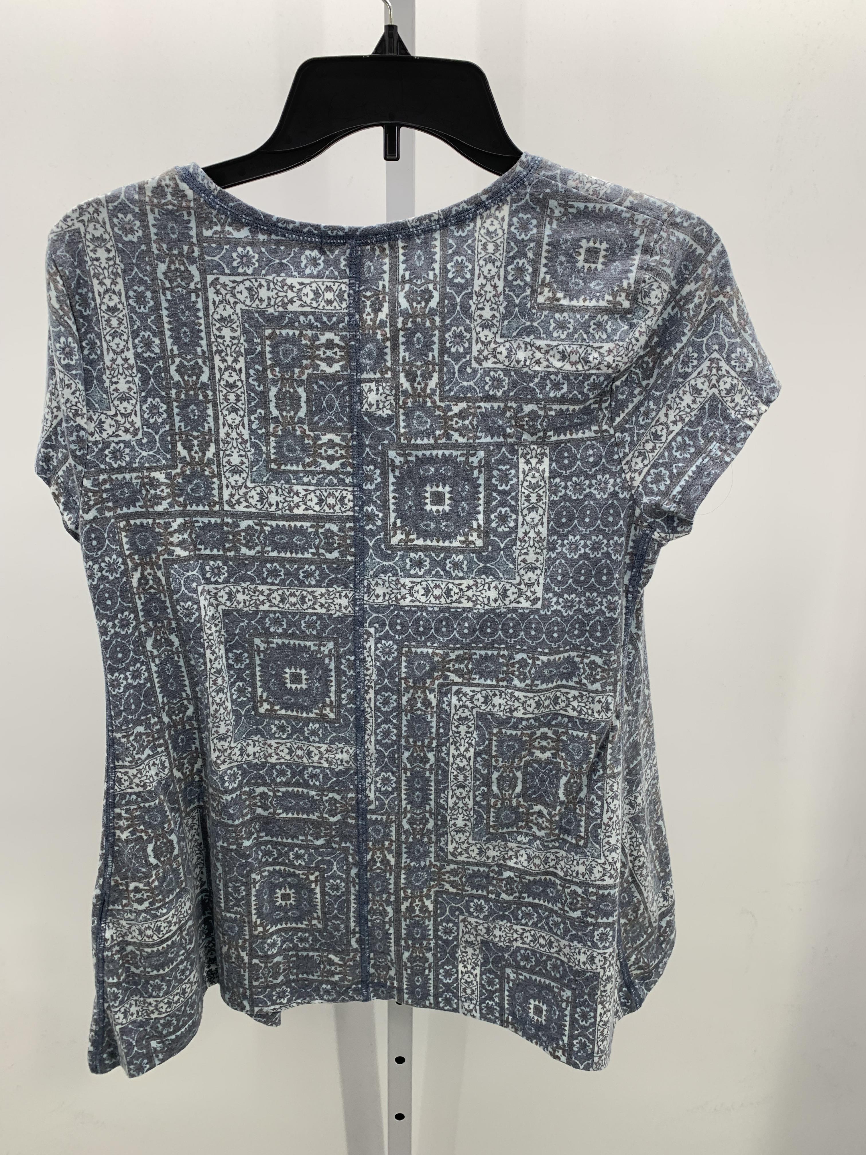 Style & Co. Size Small Misses Short Sleeve Shirt