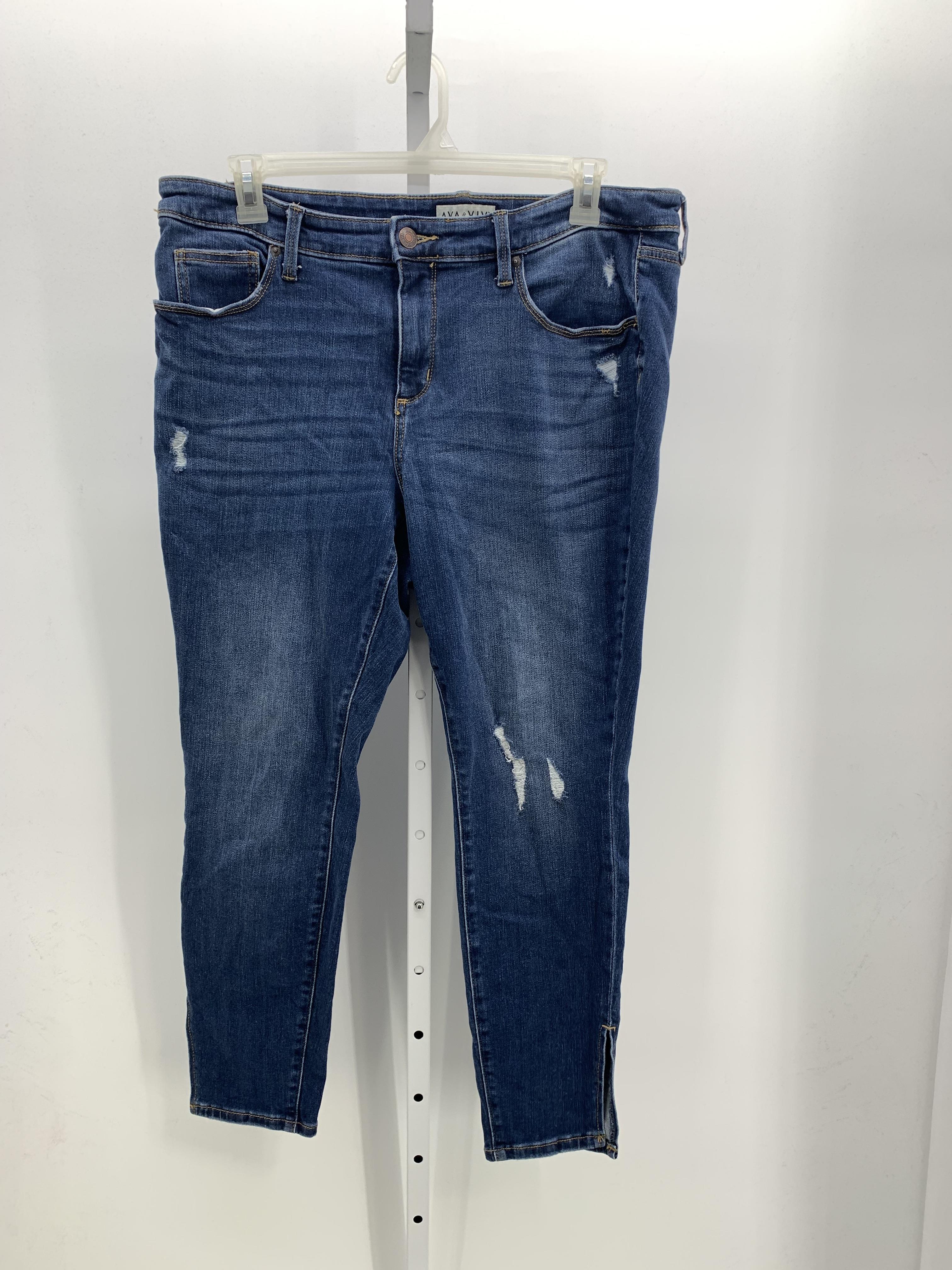 Ava & Viv Size 16 W Womens Jeans