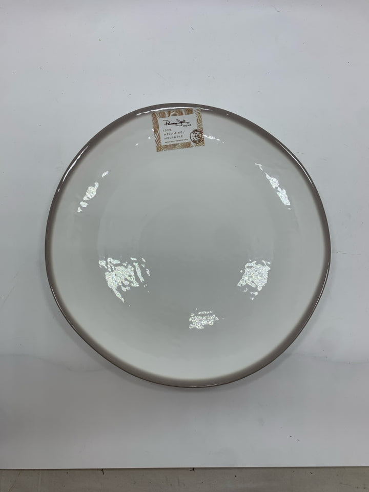 18PC MELAMINE DINNER SET SVC FOR 6.