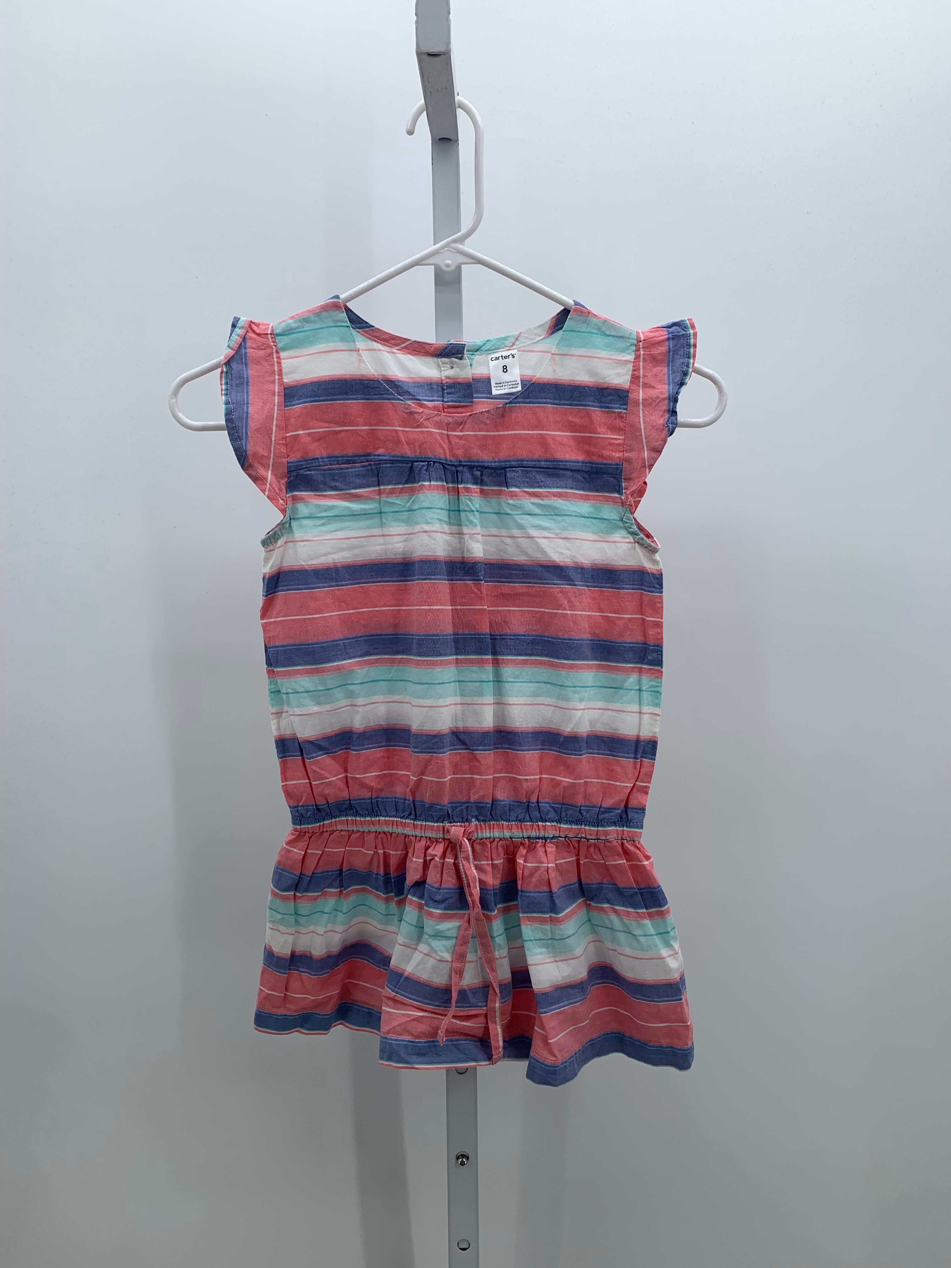Carters Size 8 Girls Sleeveless Shirt