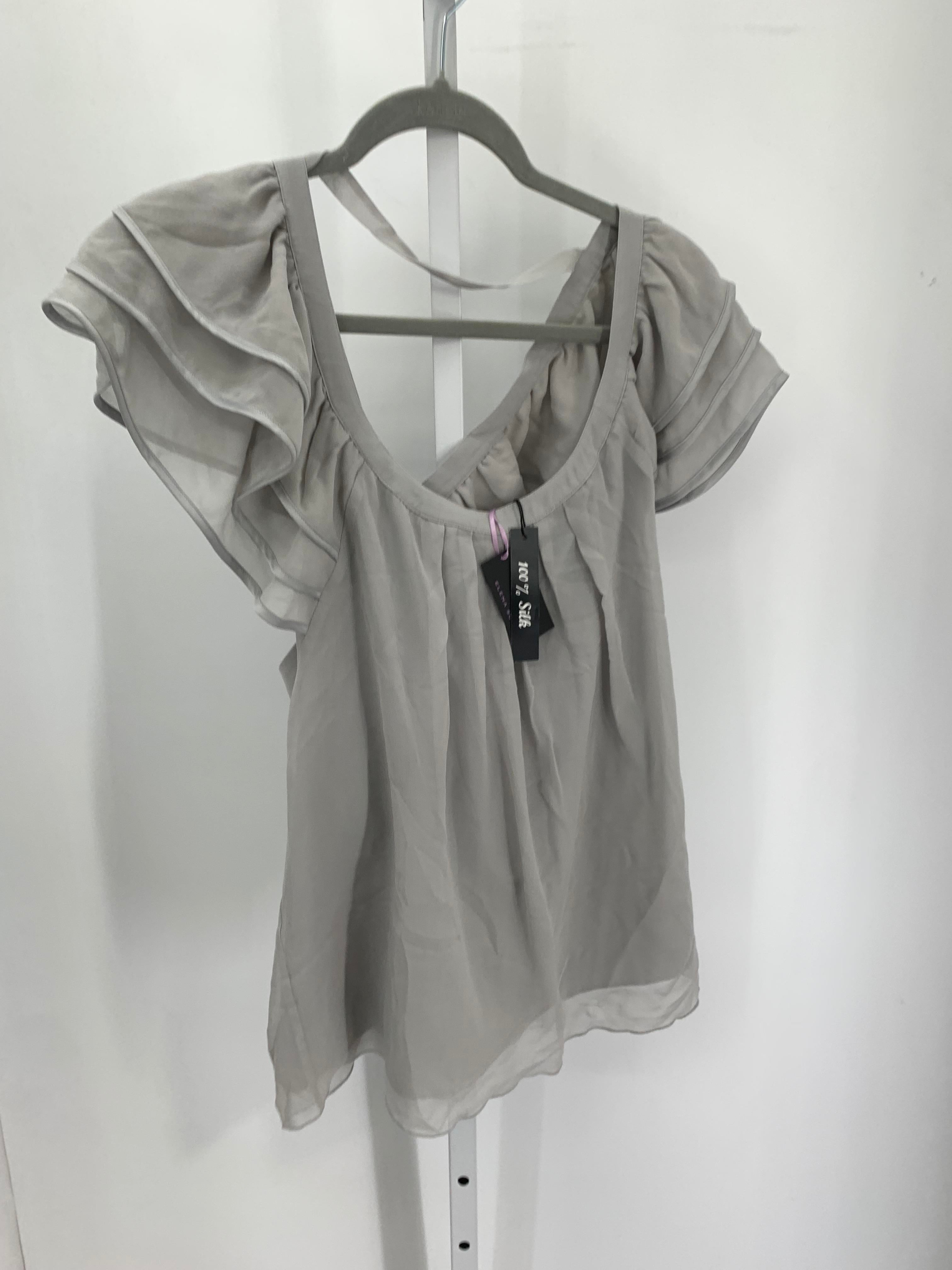 Elena Solano Size Extra Large Misses Short Sleeve Shirt