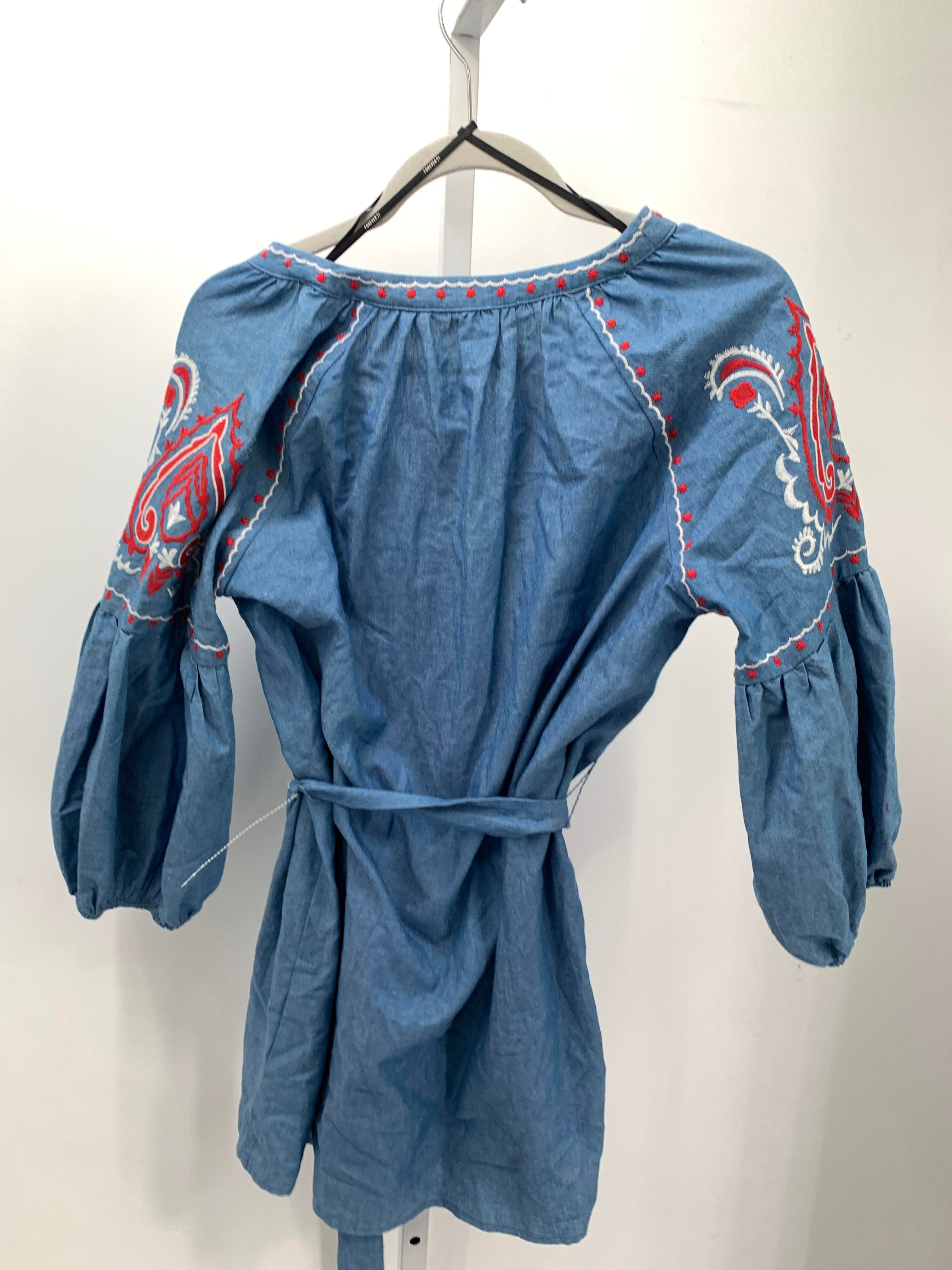 Forever 21 Size Small Juniors Long Sleeve Dress