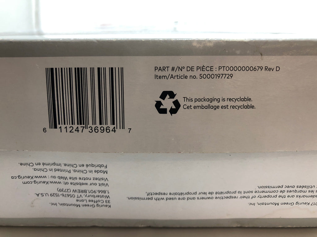 NIB KEURIG K CUP STORAGE DRAWER.