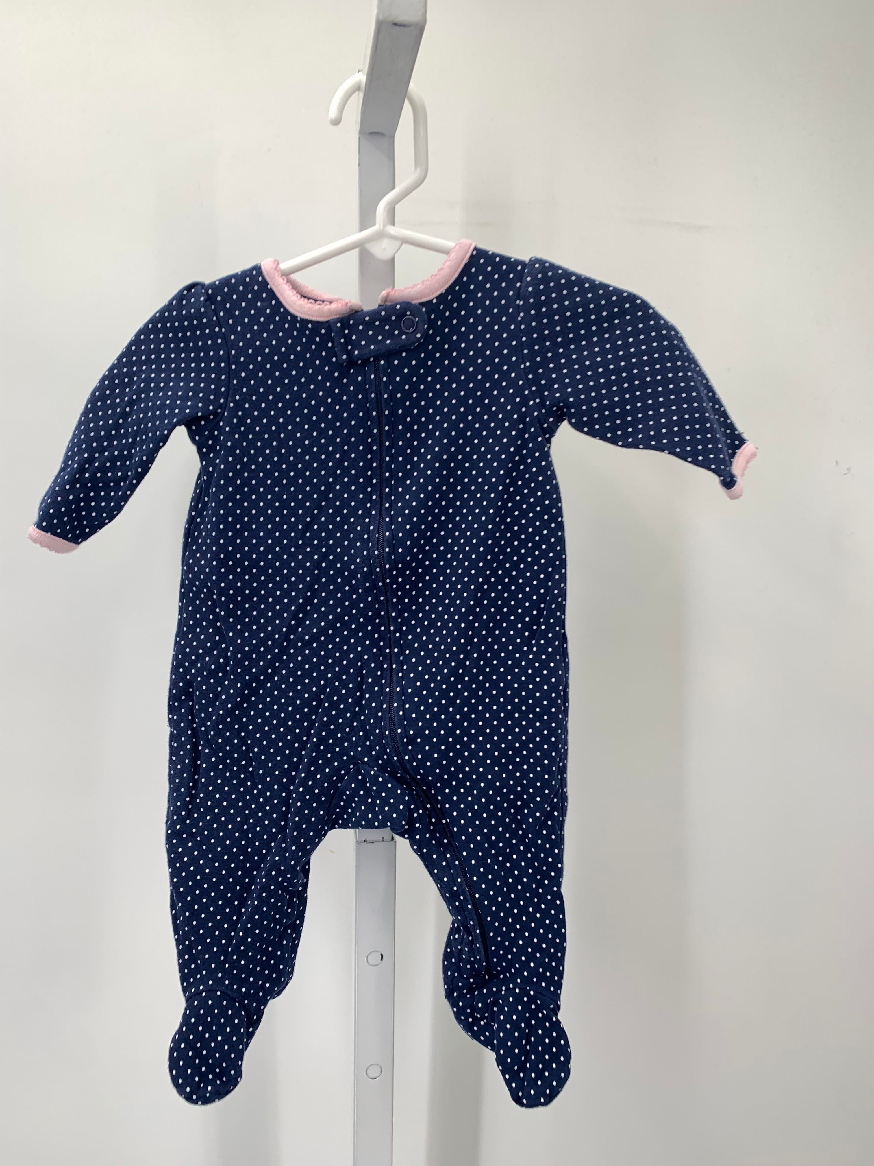 Simple Joys Size 0-3 months Girls Long Slv. Romper
