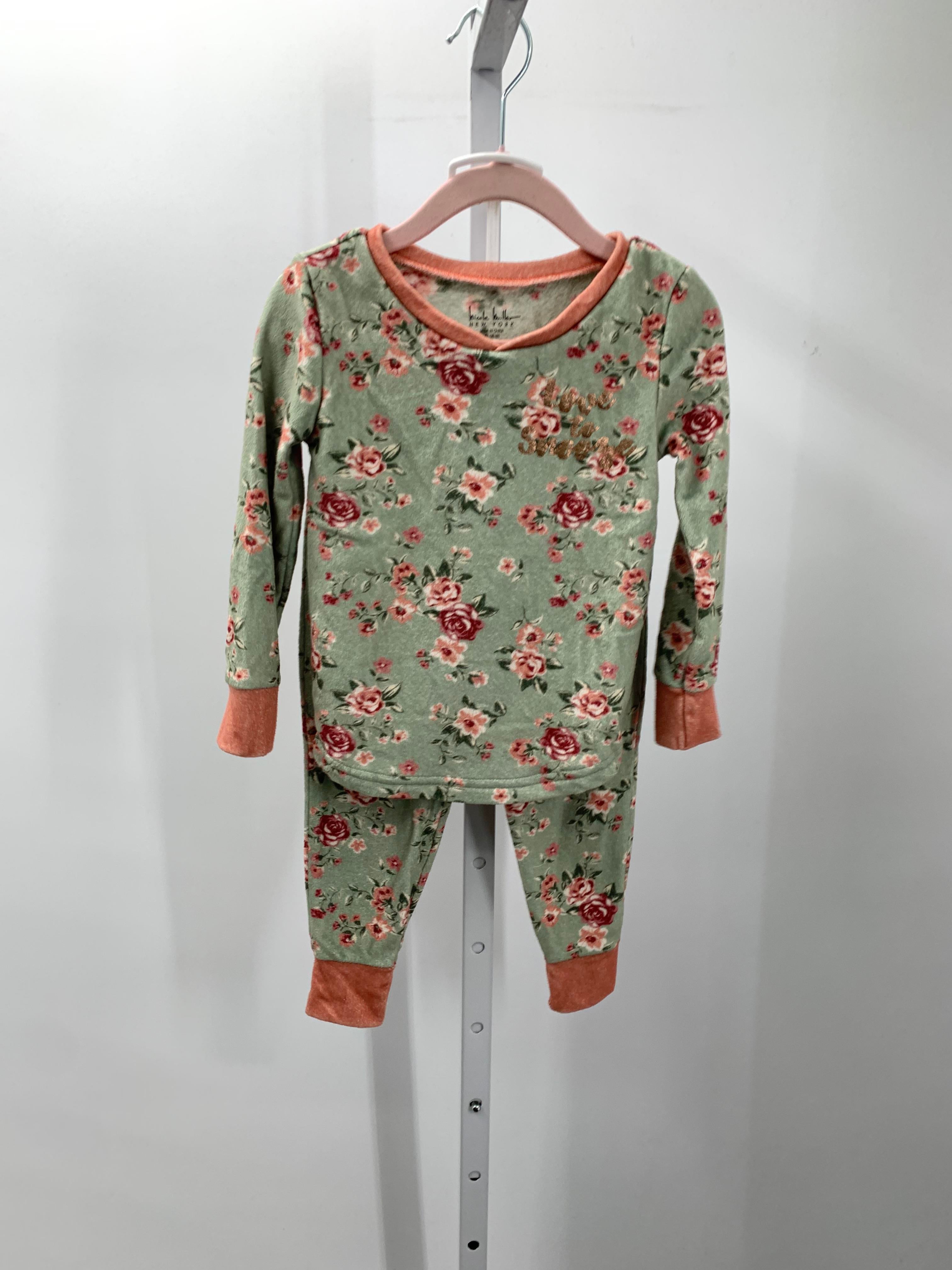 Nicole Miller Size 3T Girls Pajamas