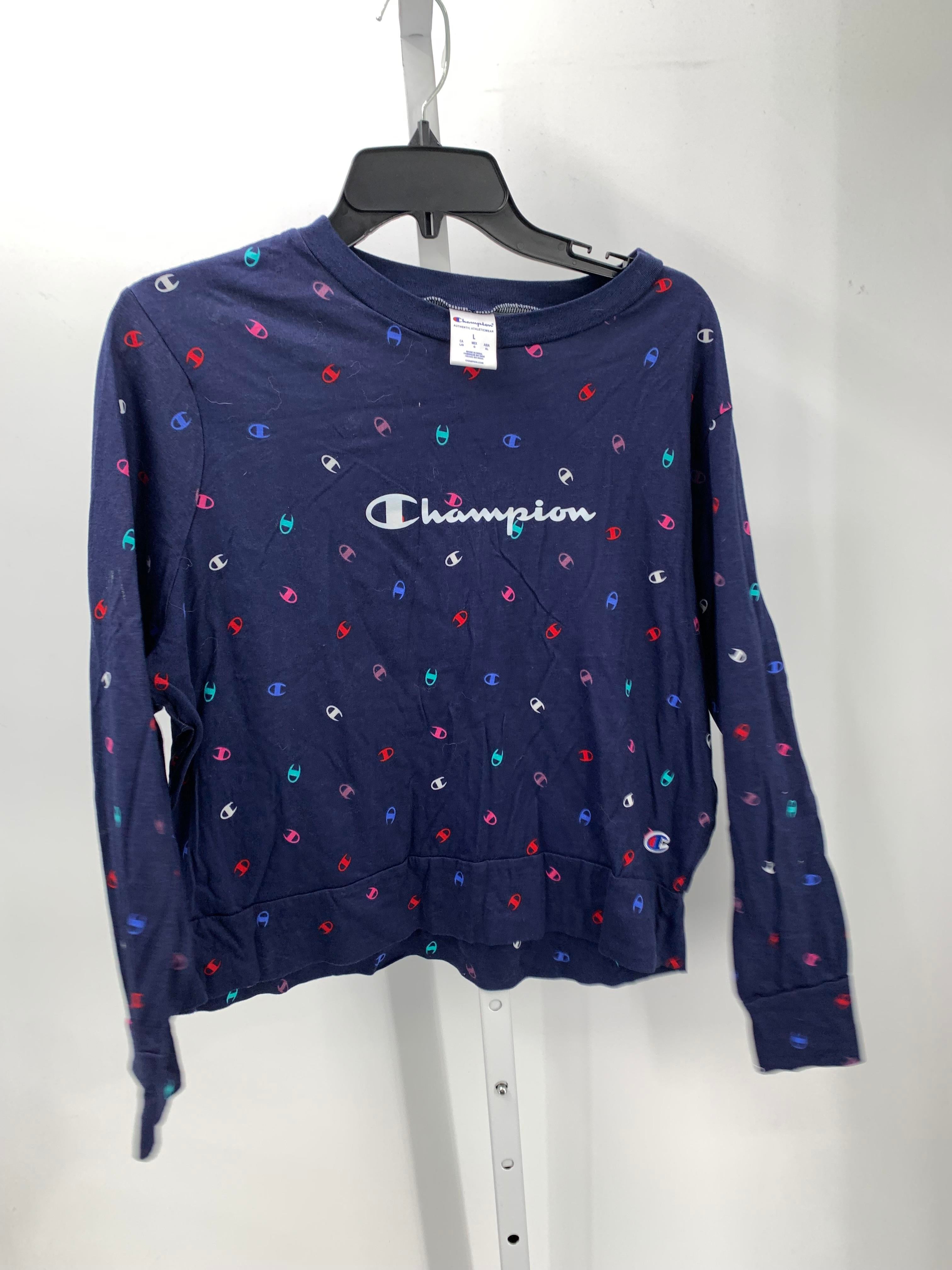 Champion Size 14-16 Girls Long Sleeve Shirt