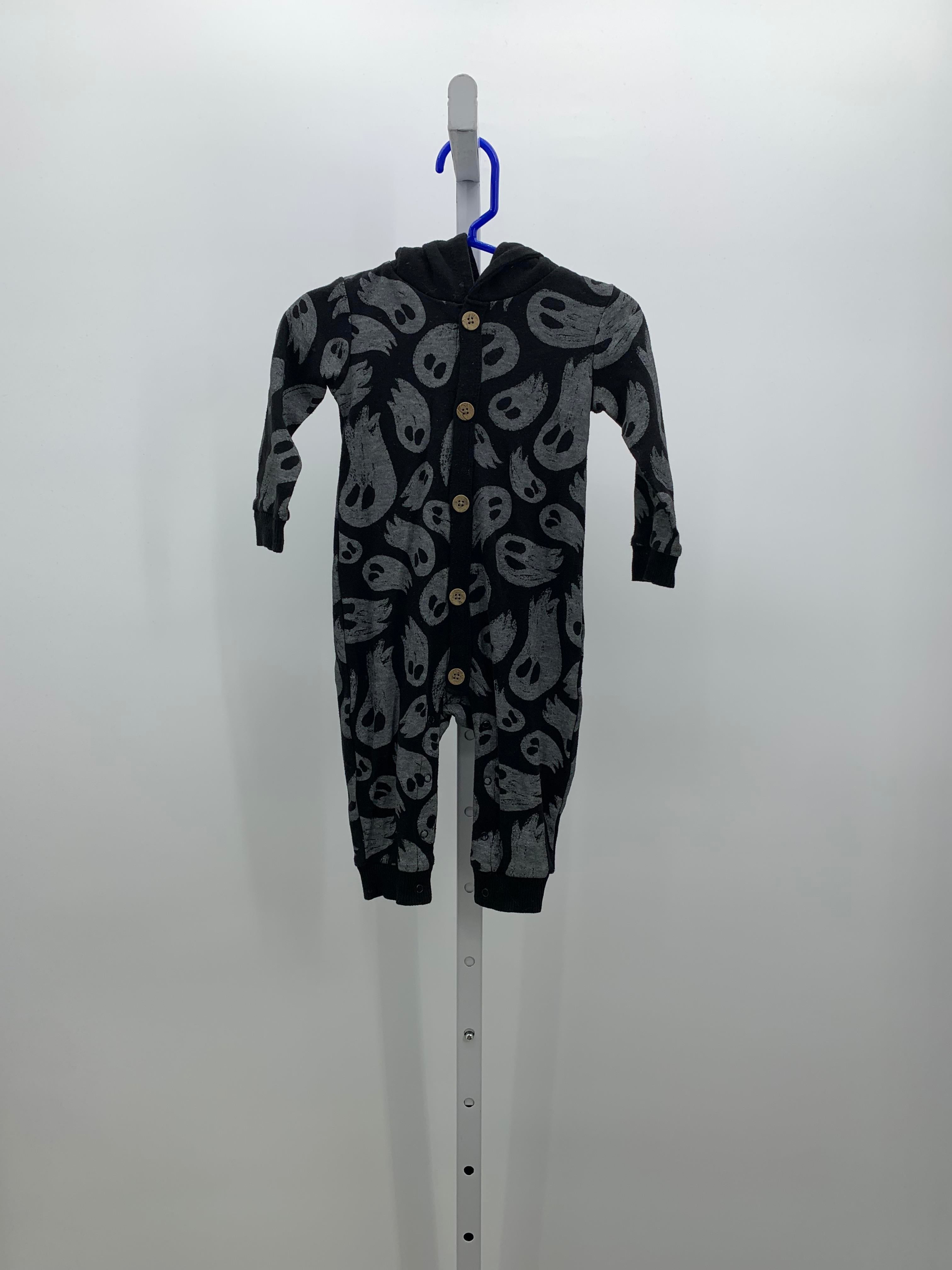 HOODED ROMPER GHOSTS