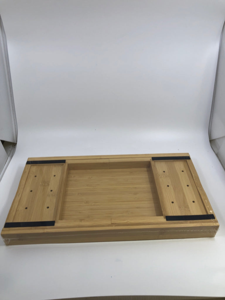 NIP BAMBOO BATHTUB CADDY LOFULAFU.