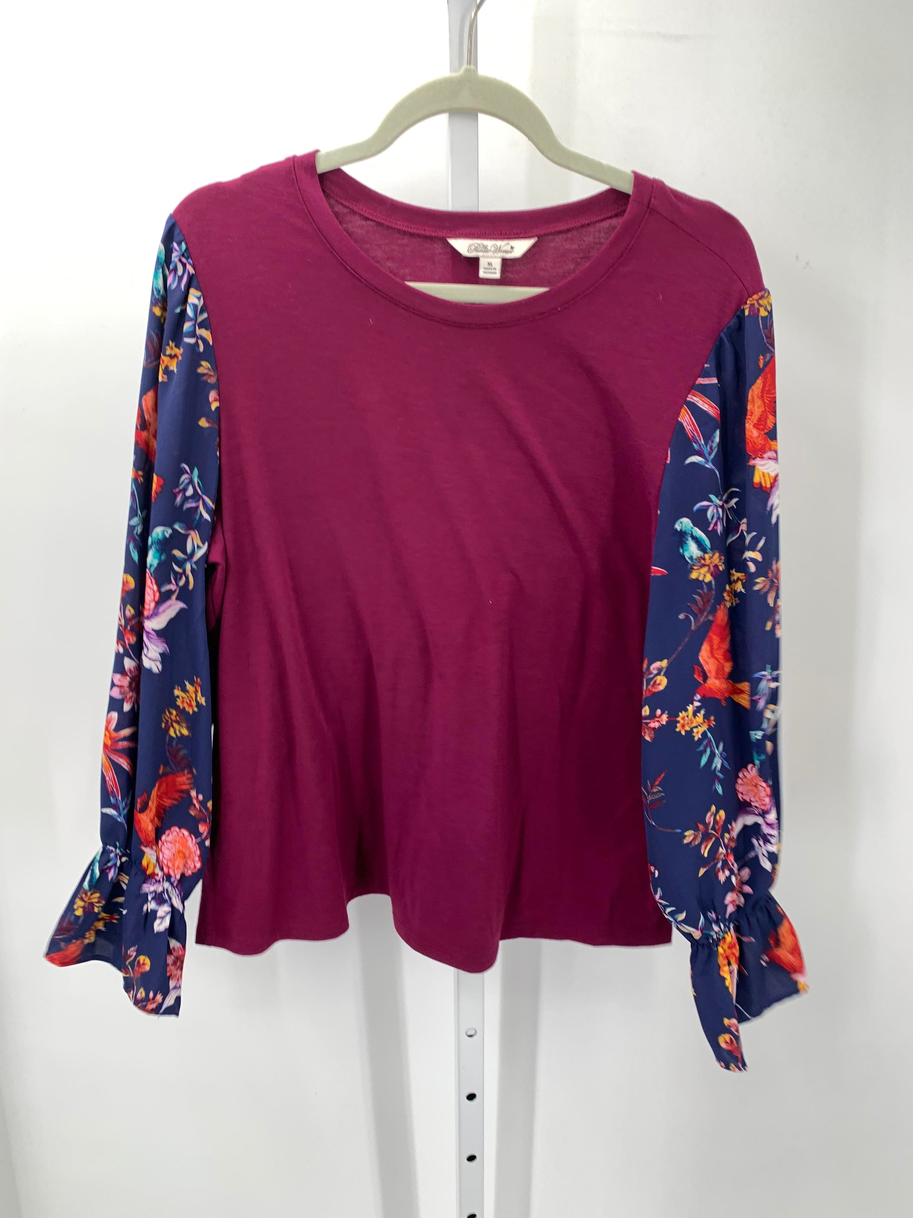 Size Extra Large Misses Long Sleeve Shirt