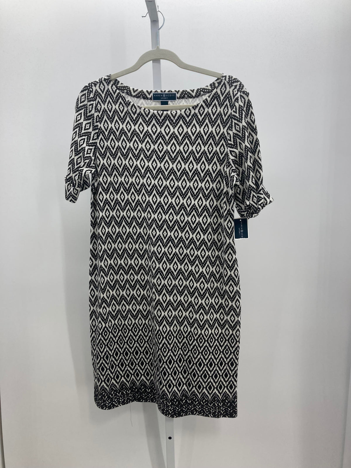Karen Scott Size Medium Misses Short Sleeve Dress
