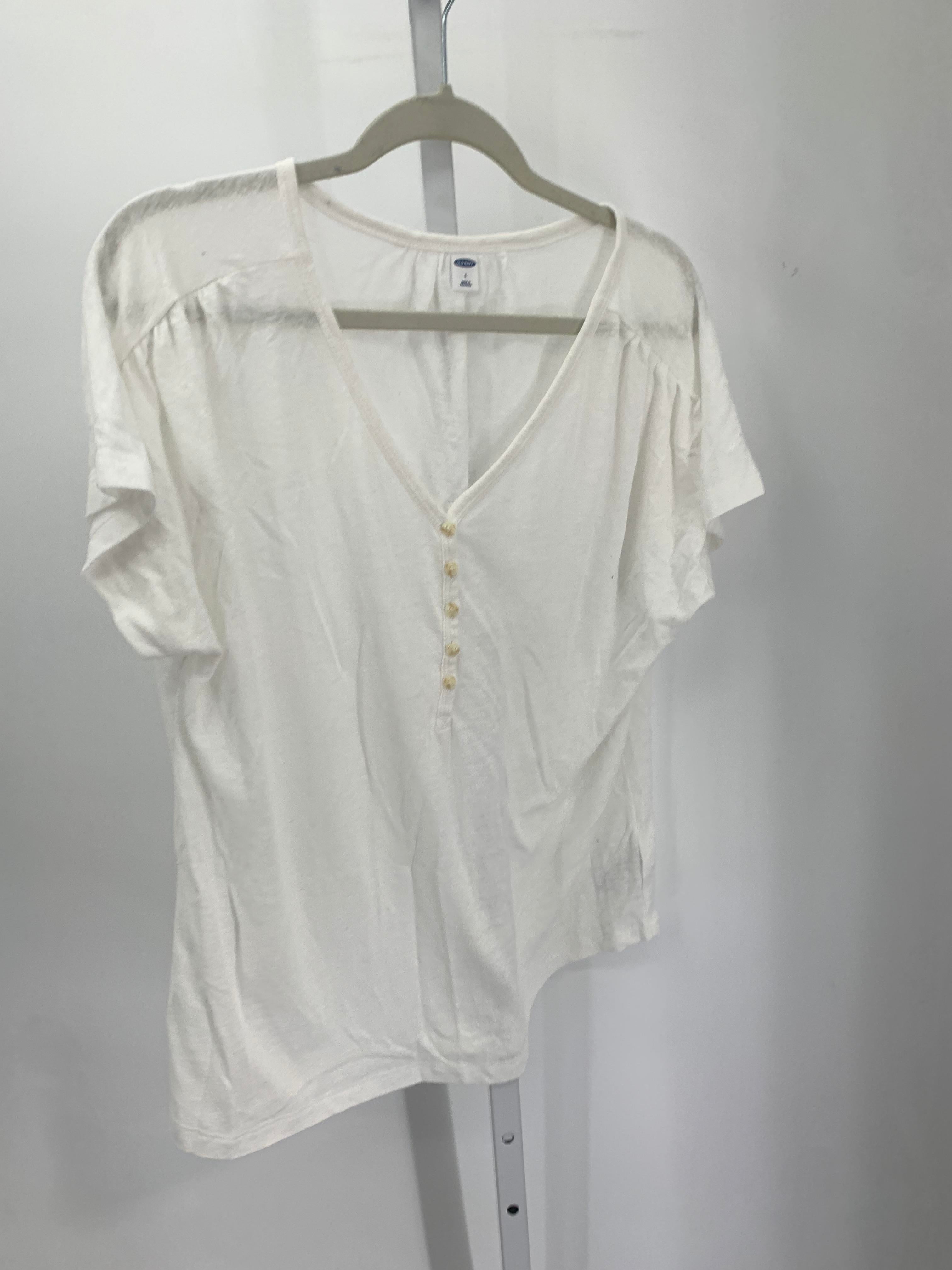 Old Navy Size Large Misses Short Sleeve Shirt