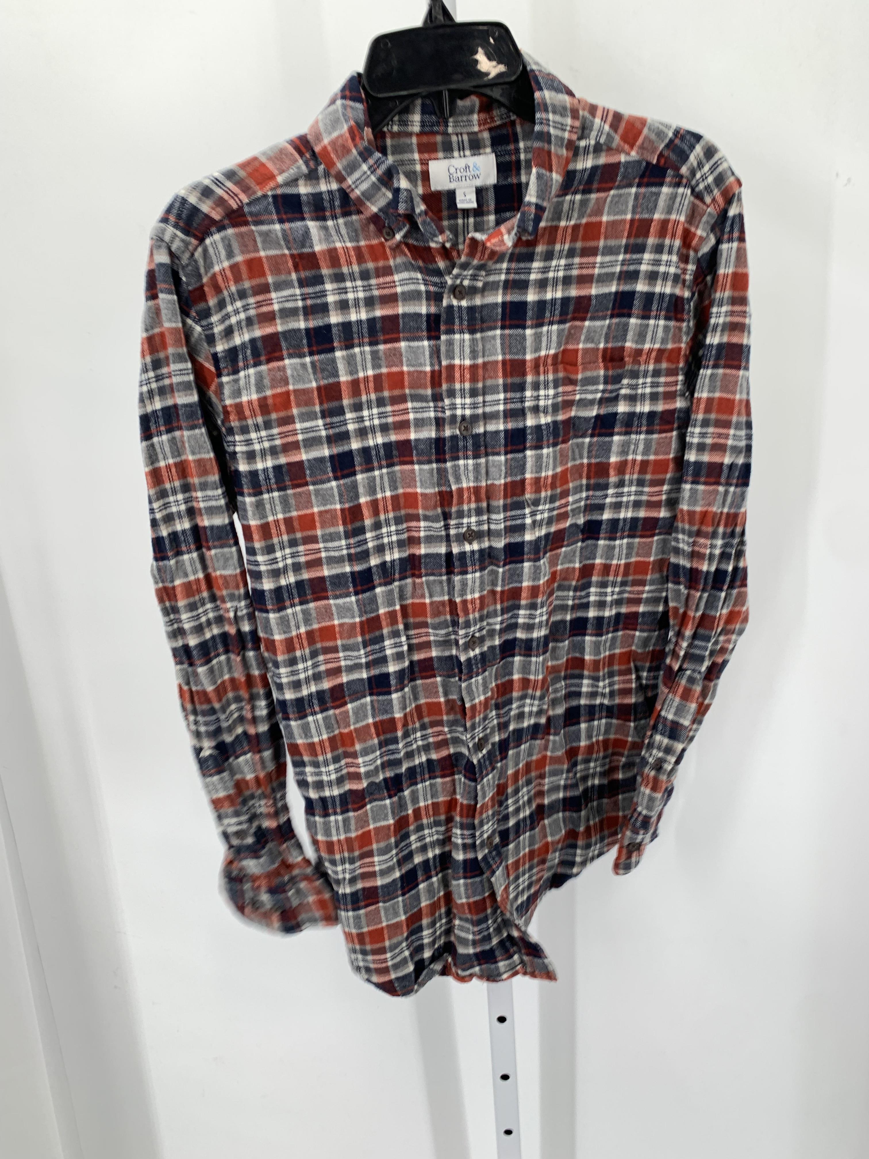 GREY PLAID BTN DOWN