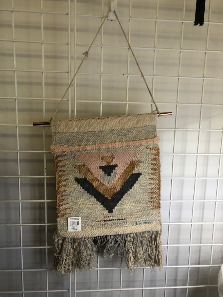 BRAIDED TASSEL WALL DECOR.