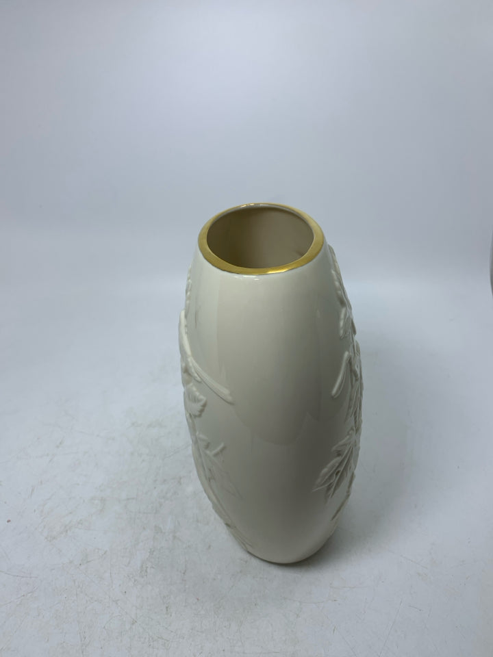 FOUR SEASONS FALL-LEGACY VASE CHICKADEE & MAPLE TREE.