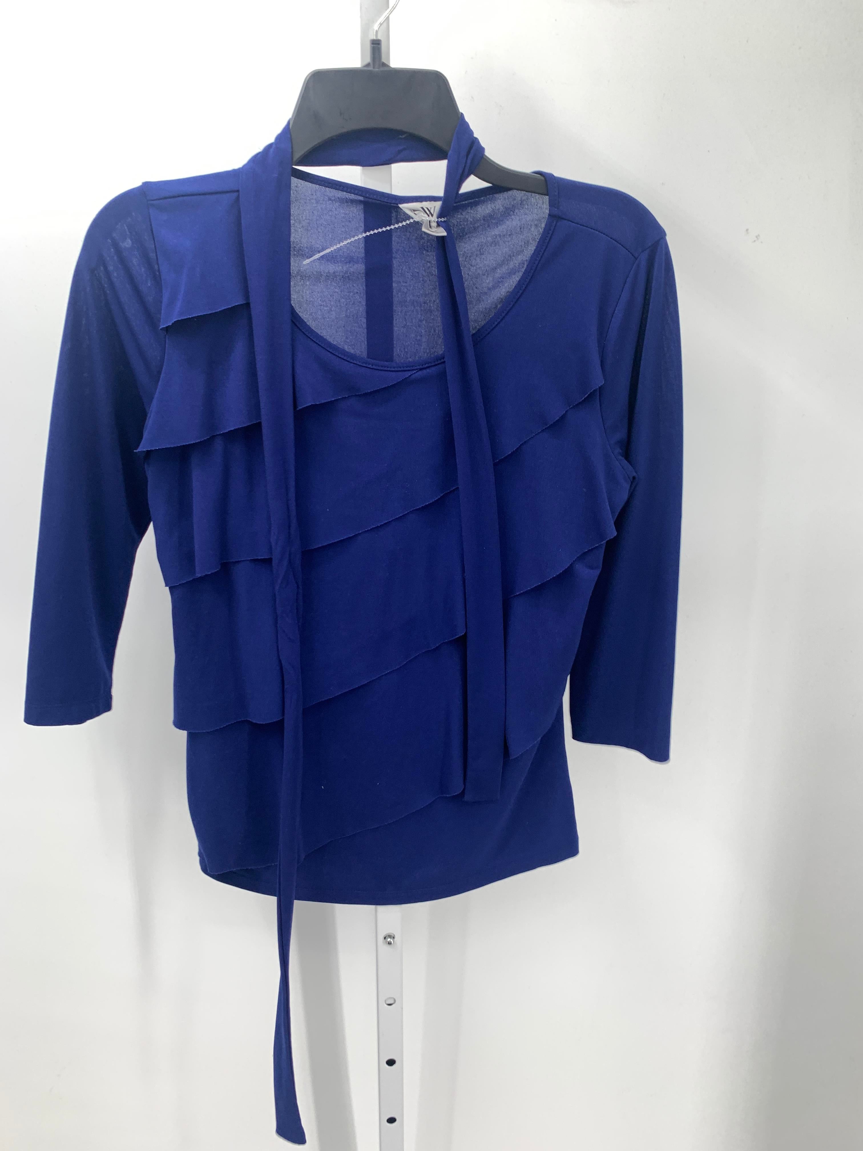 Worthington Size Small Misses 3/4 Sleeve Shirt