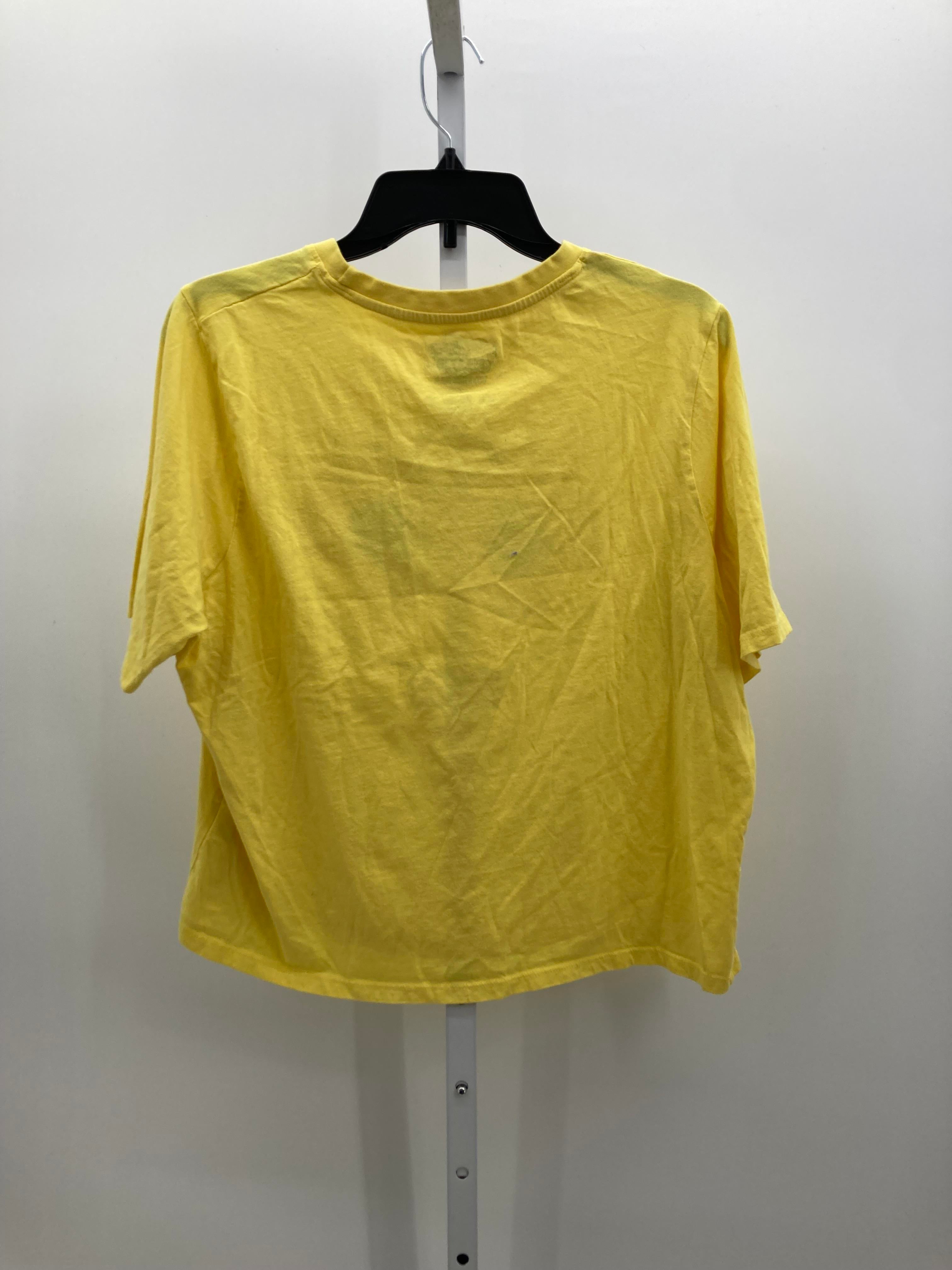Nickelodeon Size Large Juniors Short Sleeve Shirt