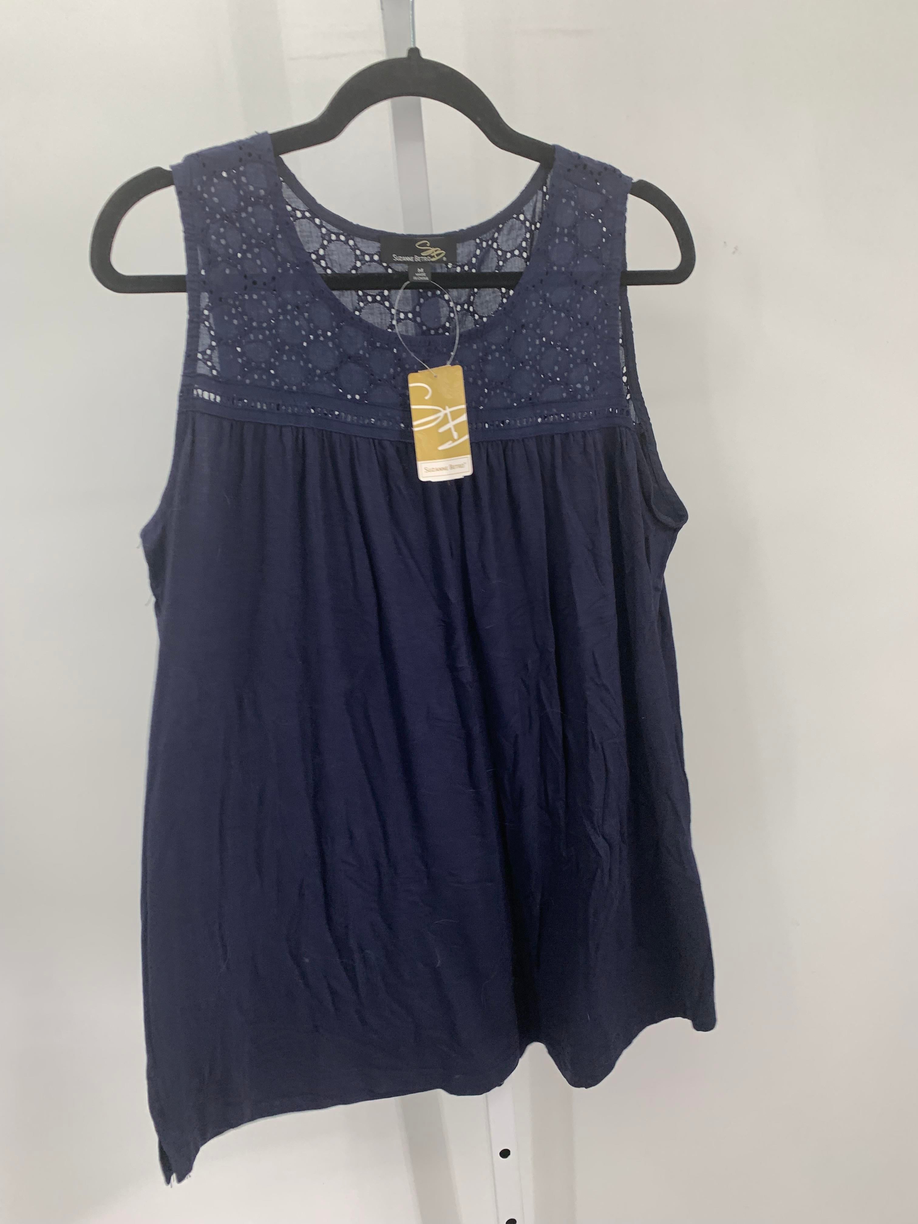 Suzanne Betro Size Medium Misses Tank