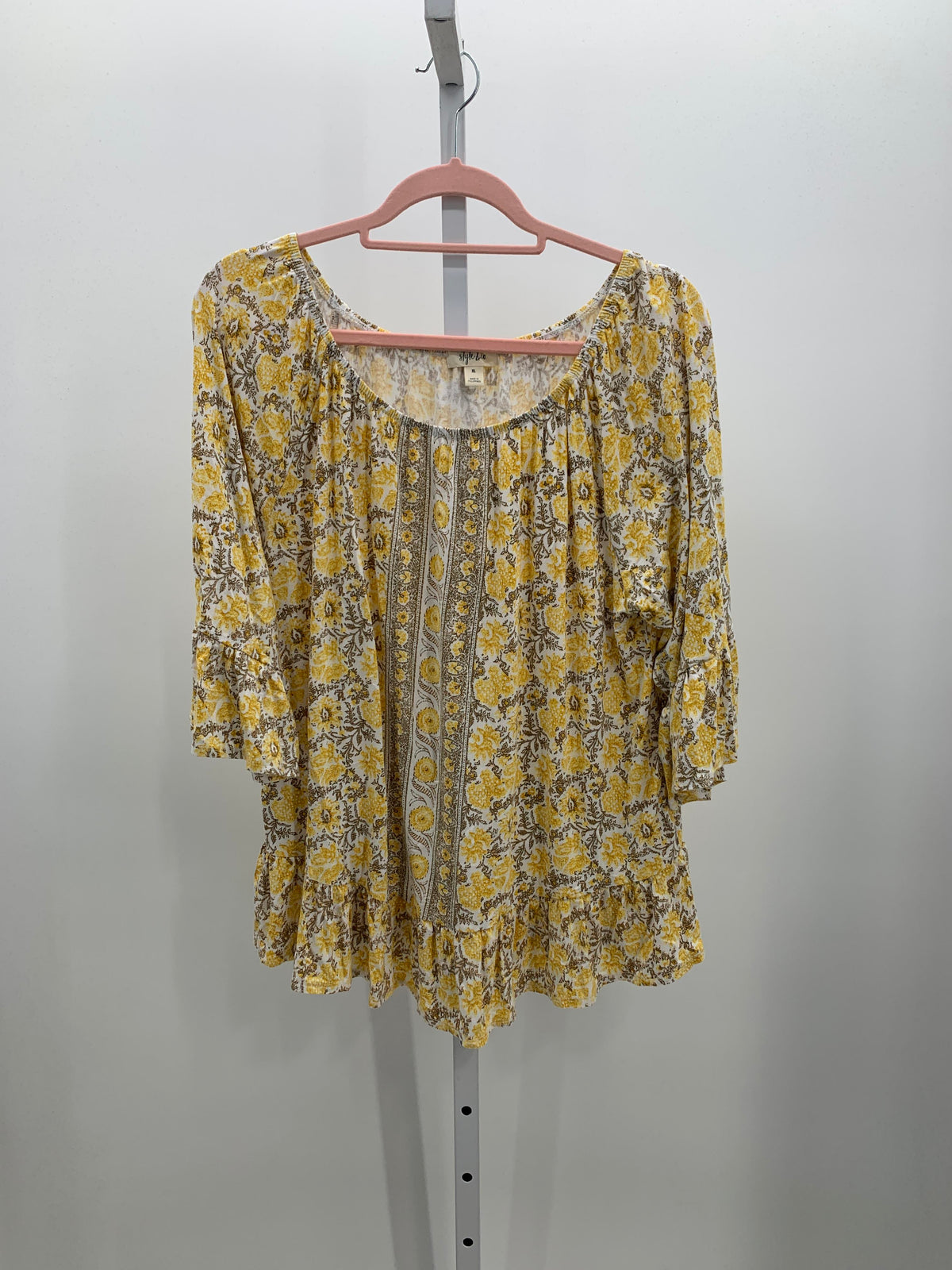 Style & Co. Size Extra Large Misses Short Sleeve Shirt