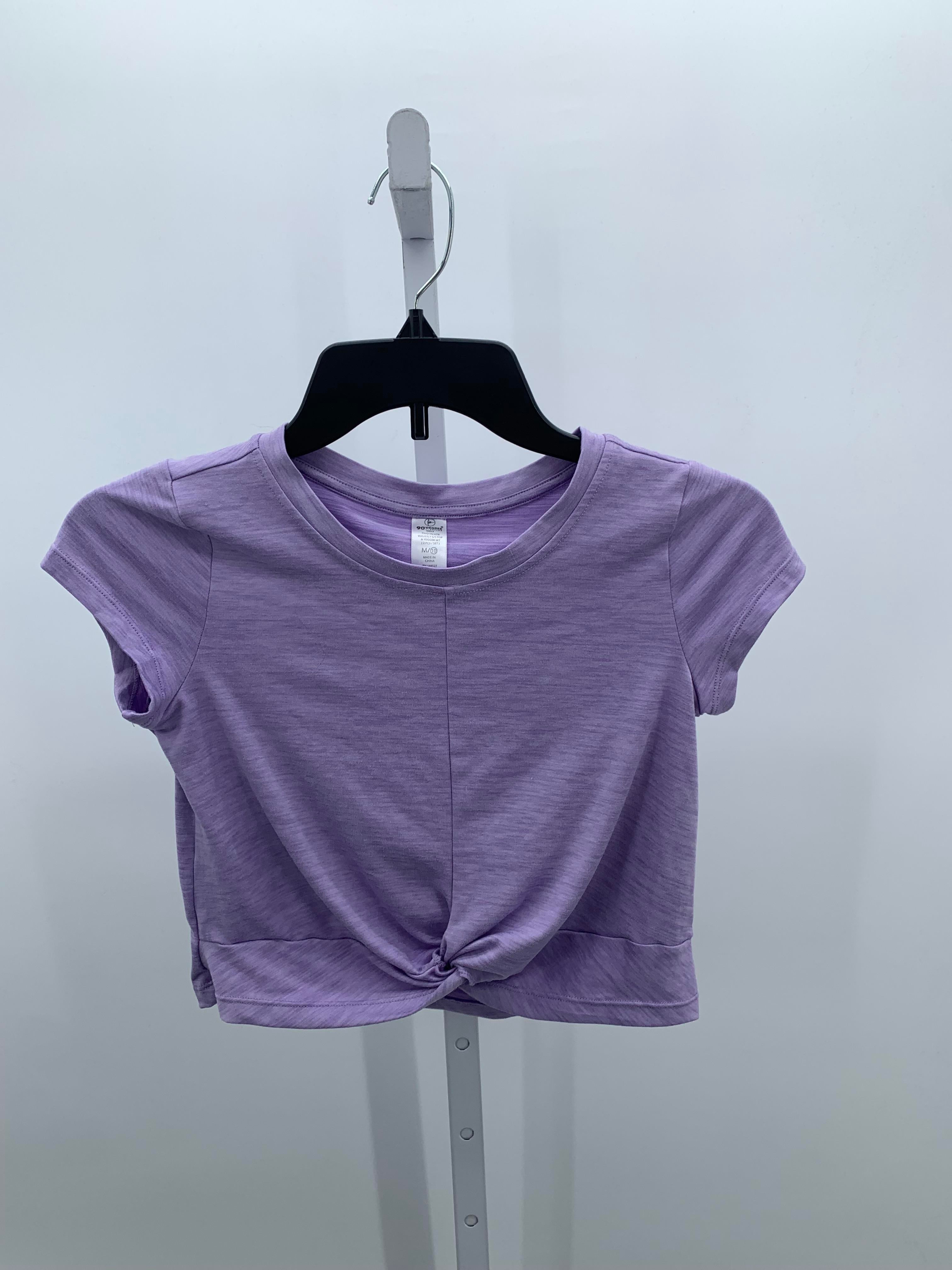 90 degree Size 10 Girls Short Sleeve Shirt