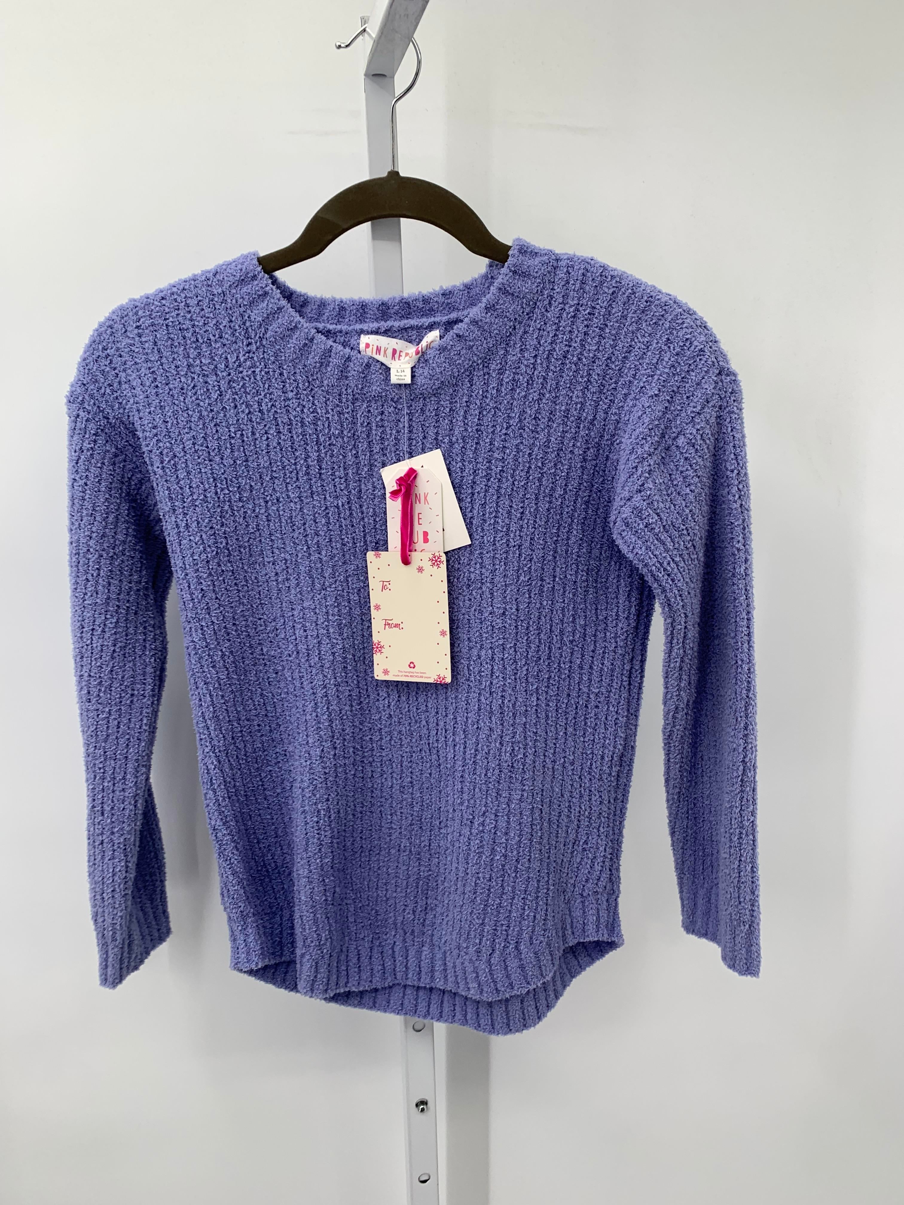 Pink Republic Size 14 Girls Long Sleeve Sweater
