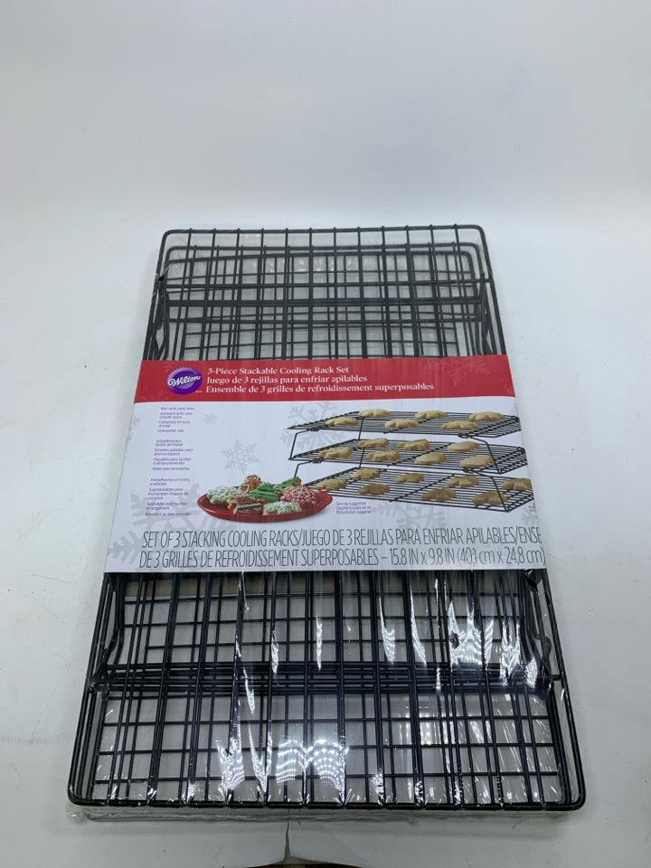 NIP 3 PACK COOLING RACKS.