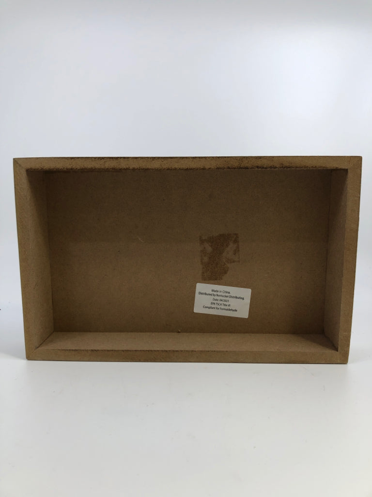 OUR HAPPY PLACE WOOD BLOCK DECOR.