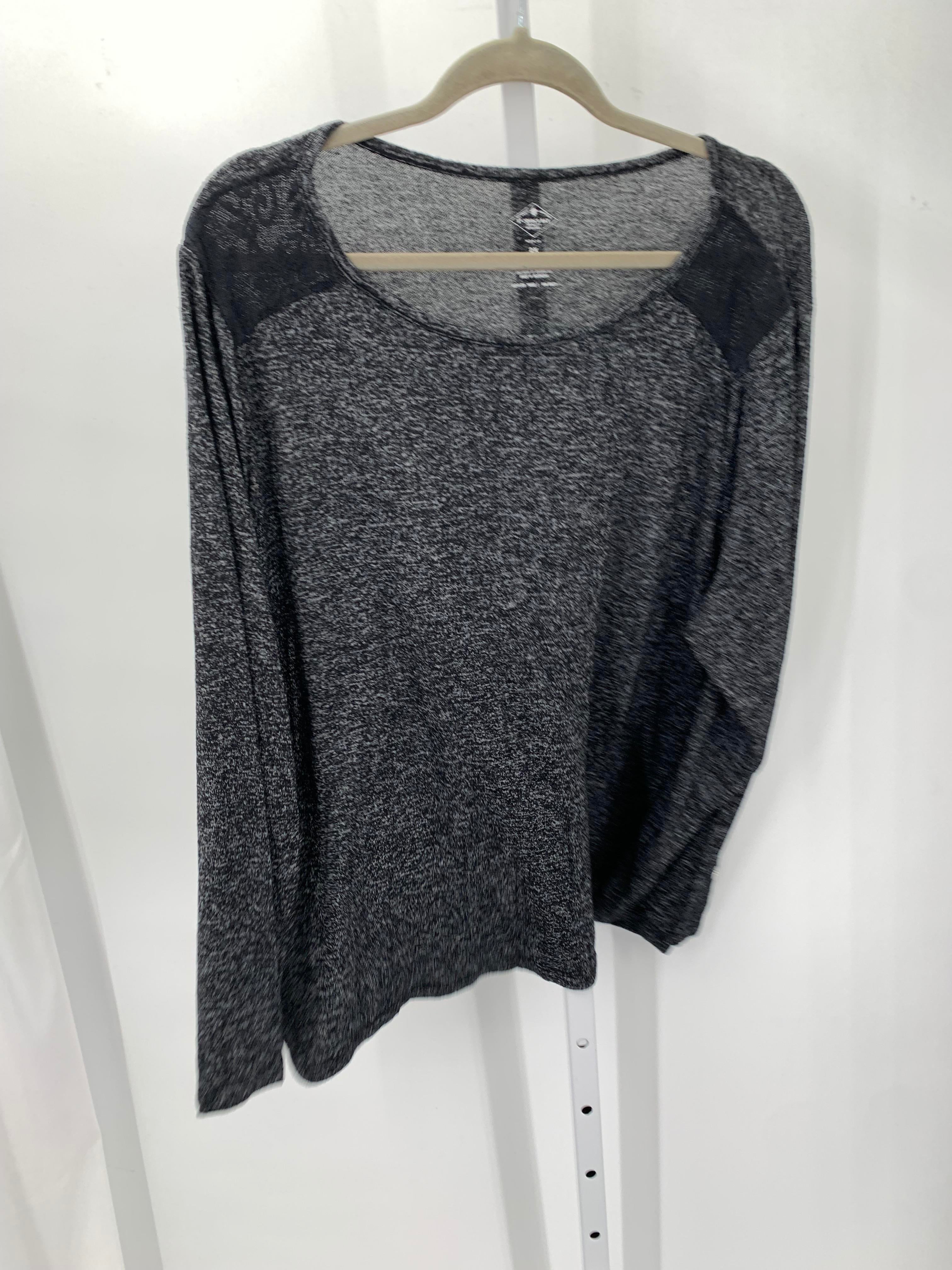 St. Johns Bay Size 2X Womens Long Sleeve Shirt