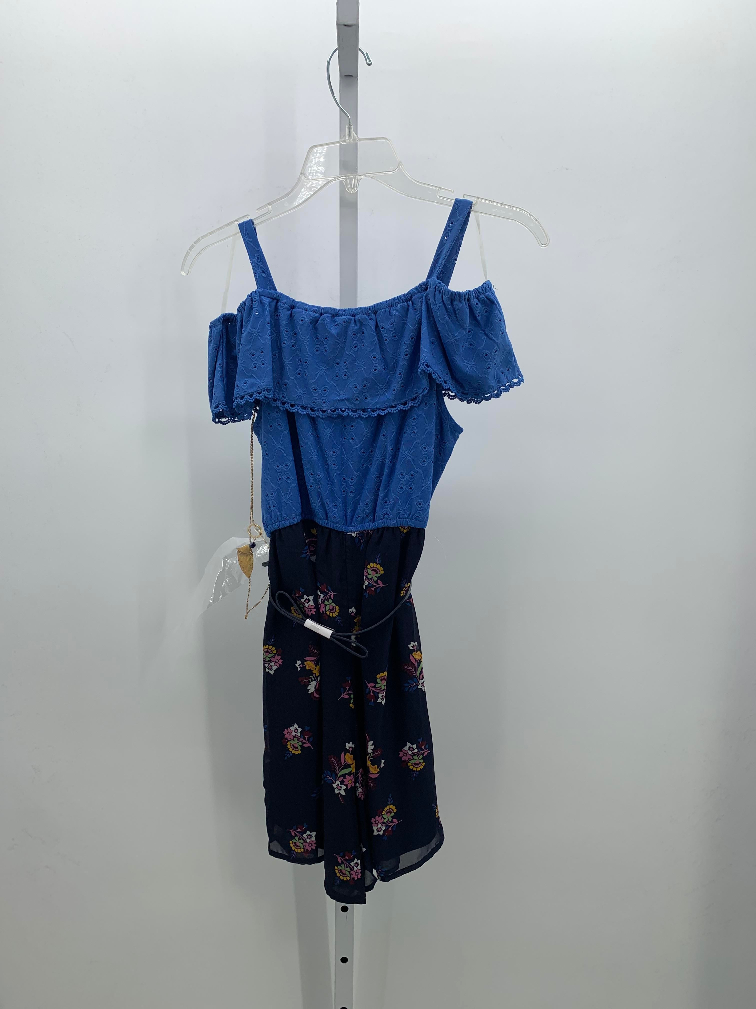 Knit Works Size 16 Girls Short Slv. Romper
