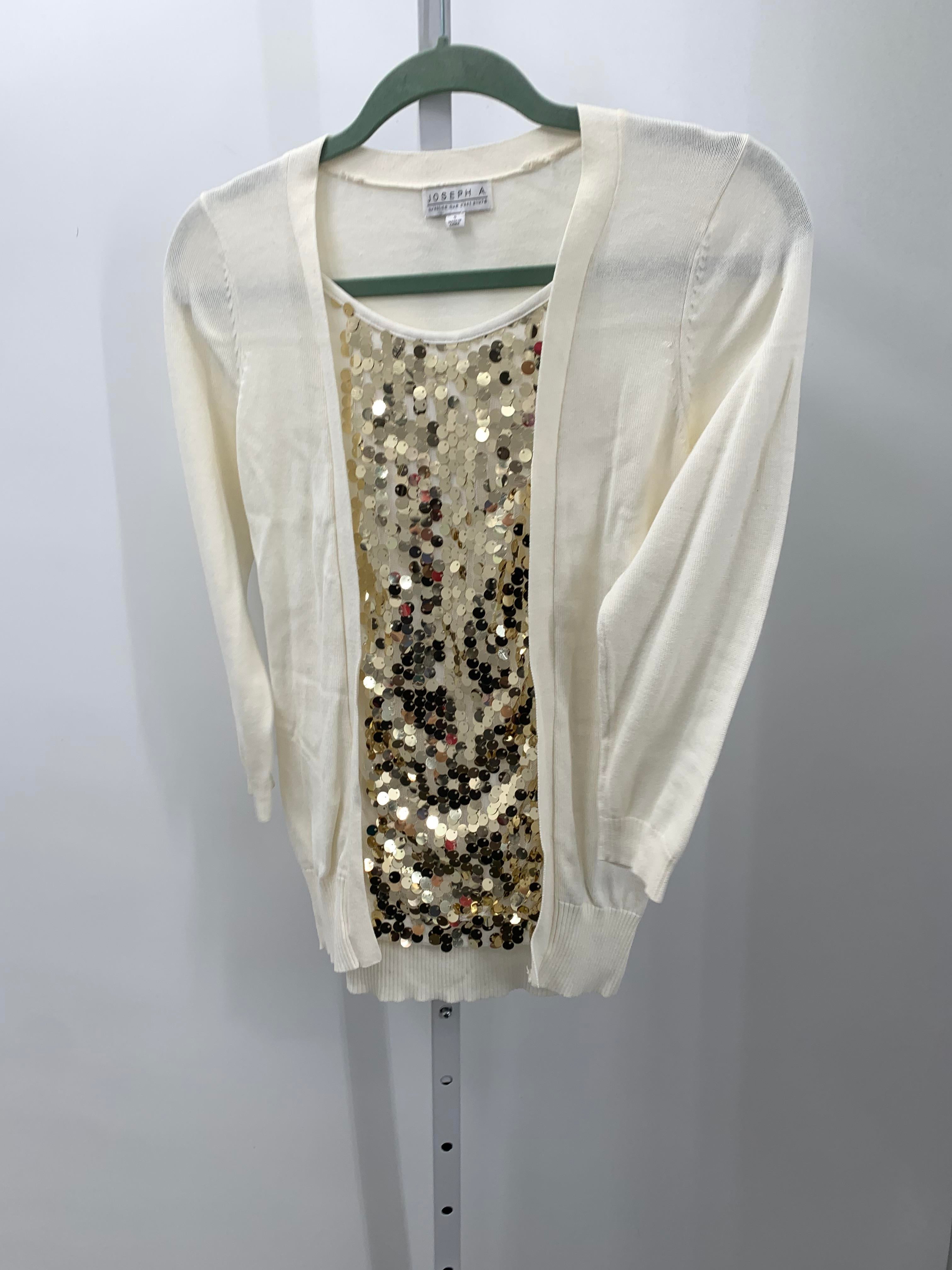 Joseph A. Size Small Misses Long Slv Sweater