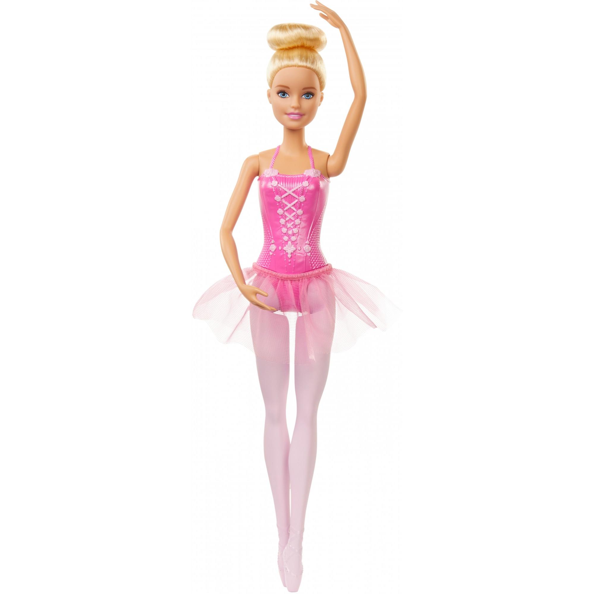 Barbie Ballerina Doll with Ballerina Outfit Tutu Toe Shoes and Ballet-posed Arms