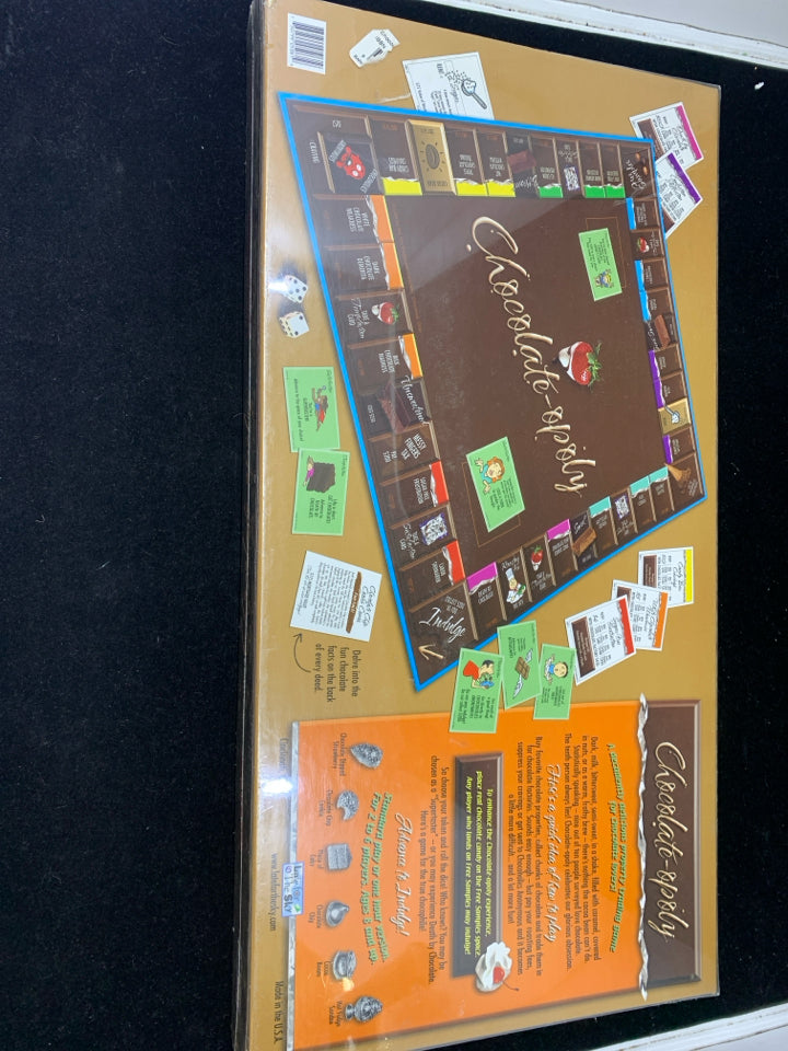 NIP CHOCOLATE-OPOLY GAME