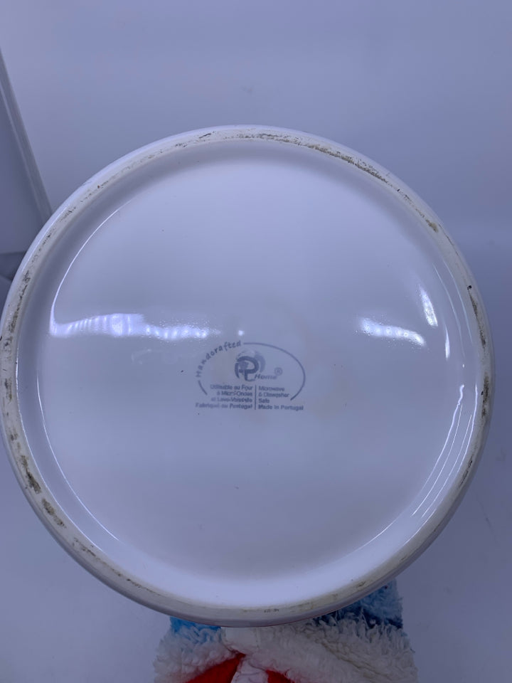 LARGE WHITE PITCHER.