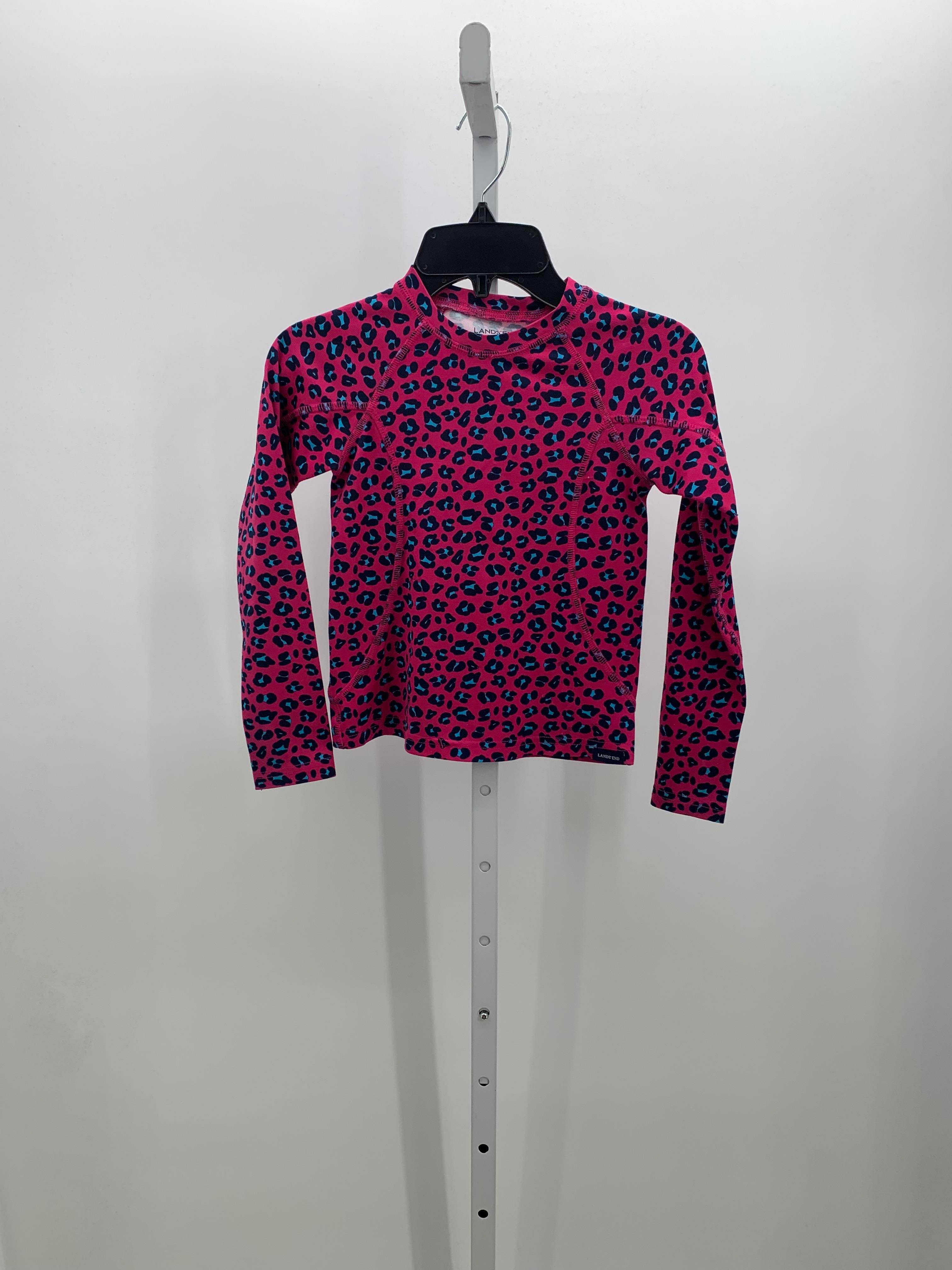 Lands End Size 5-6 Girls Long Sleeve Shirt