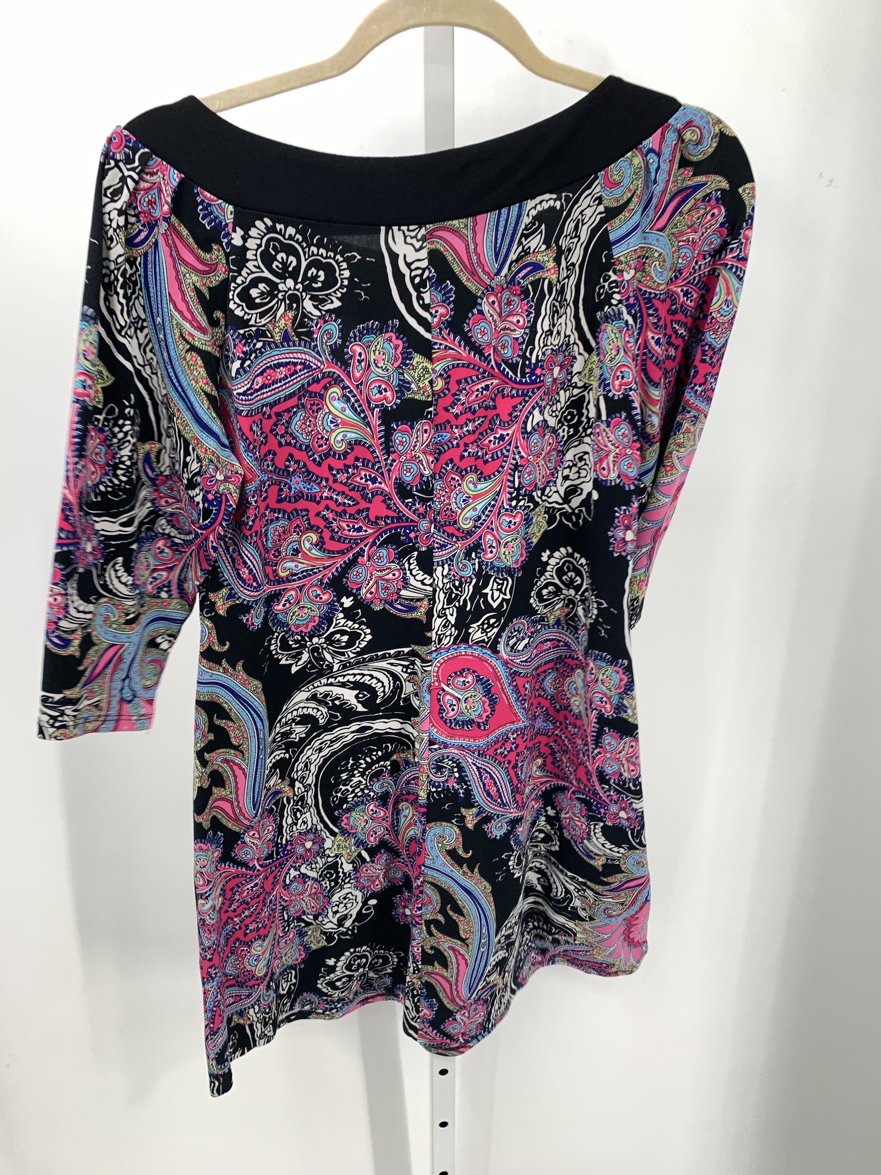 Tiana B. Size Medium Petite Petite Long Sleeve Dress