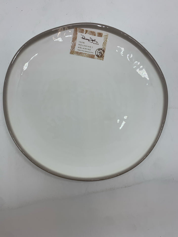 18PC MELAMINE DINNER SET SVC FOR 6.