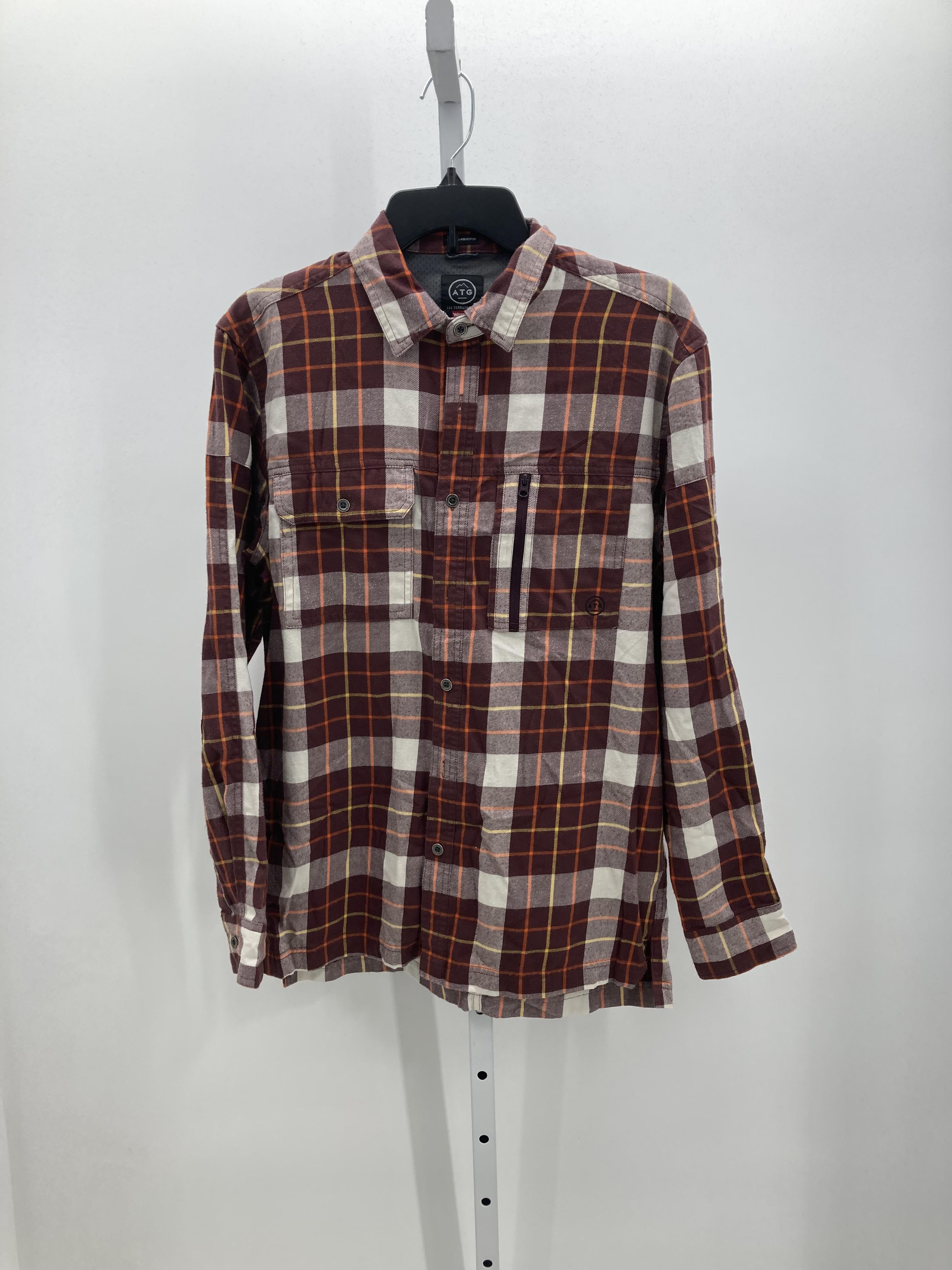 PLAID BTN DOWN