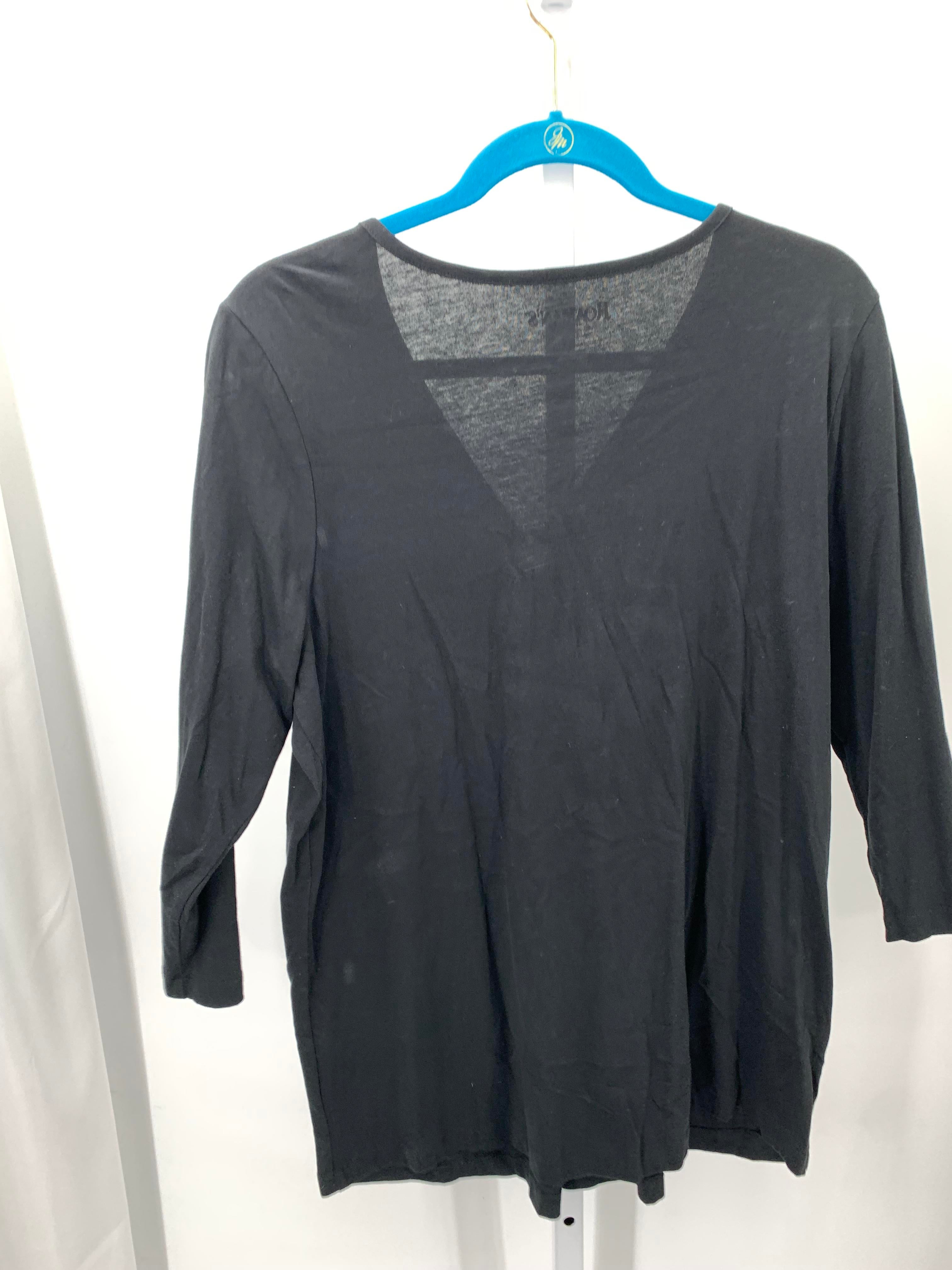 Roaman's Size 14/16 W Womens 3/4 Sleeve Shirt