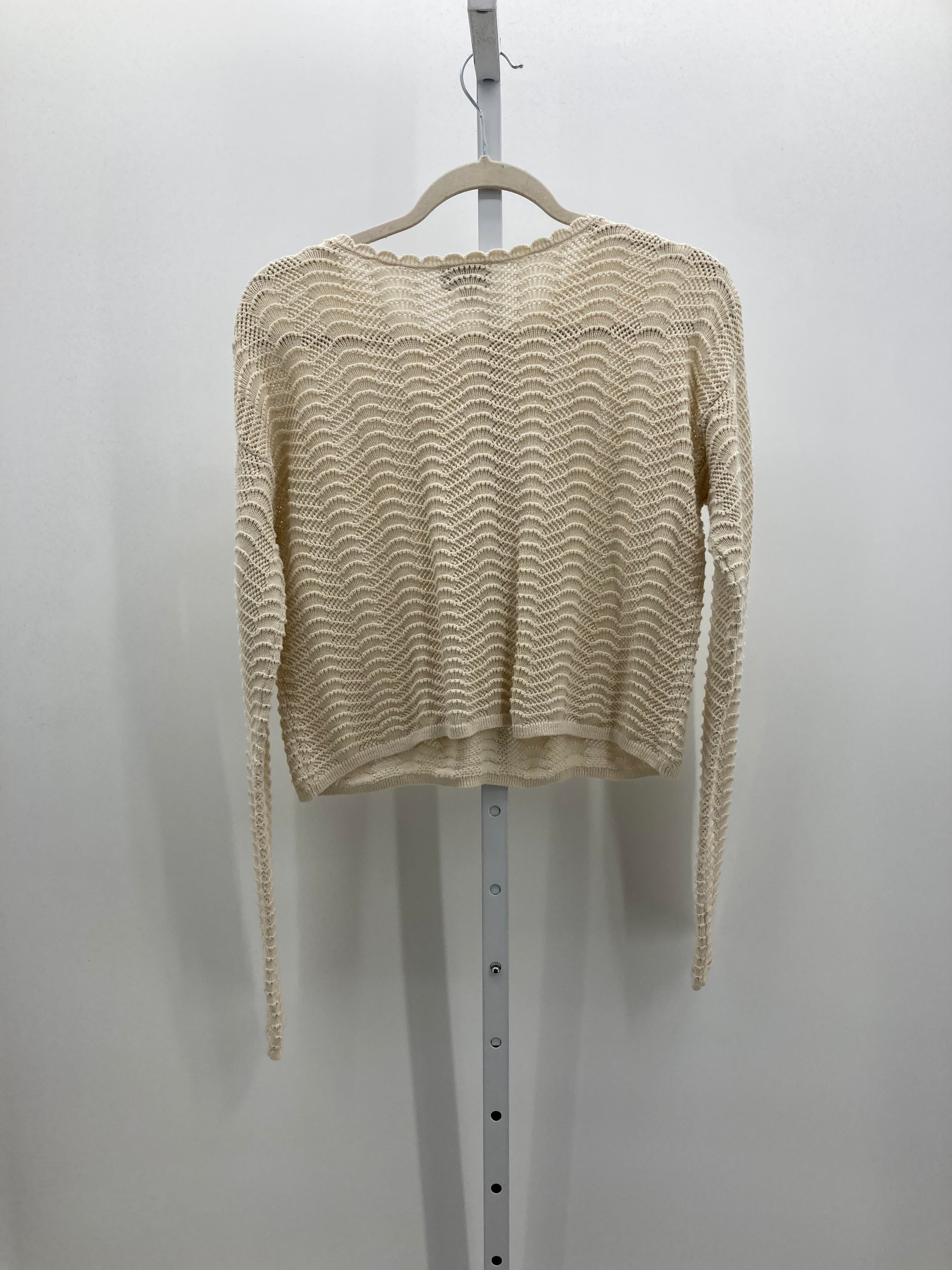 Size Medium Juniors Long Sleeve Sweater