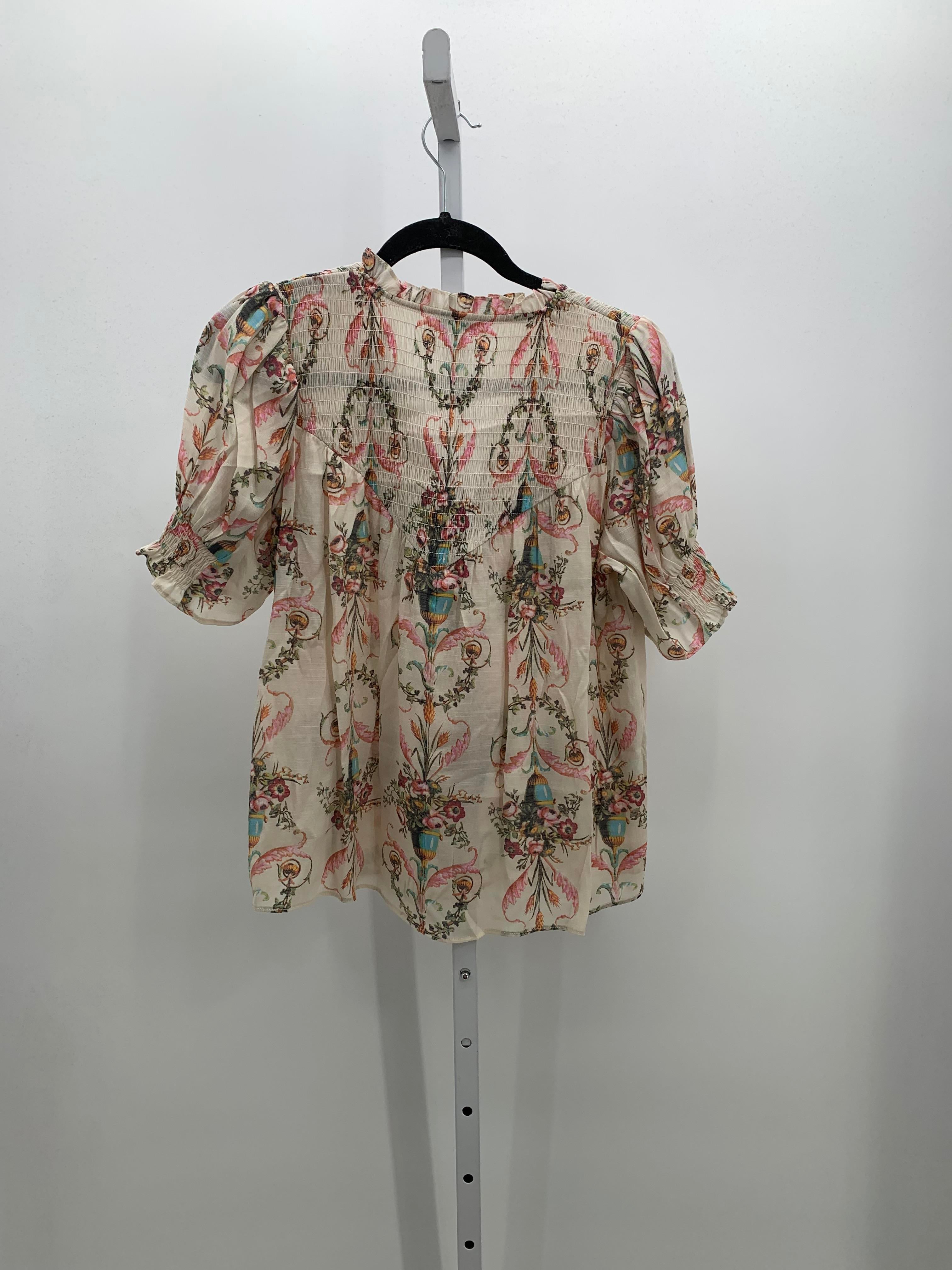 Rose & Olive Size Small Misses Short Sleeve Shirt