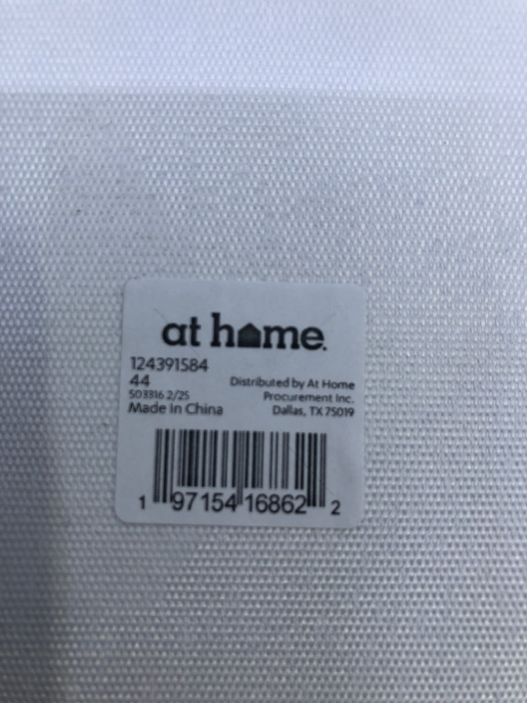 WHITE DOG X-RAY CANVAS WALL HANGING.