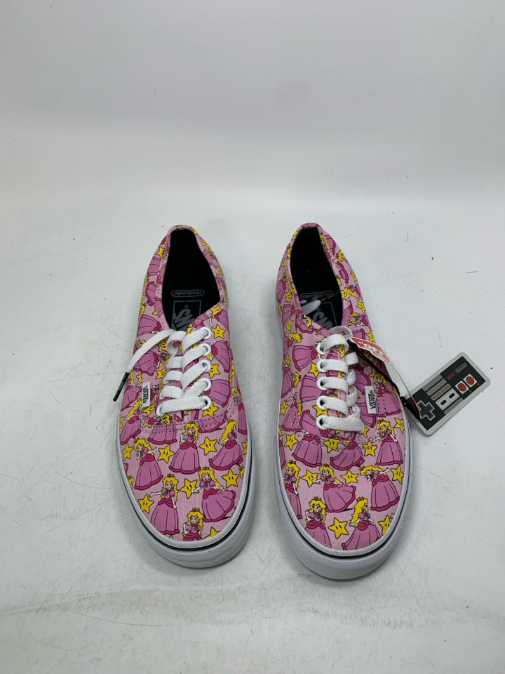 Vans Nintendo Princess Peach Shoes (Men-7.5, Women-9)- New With Tags