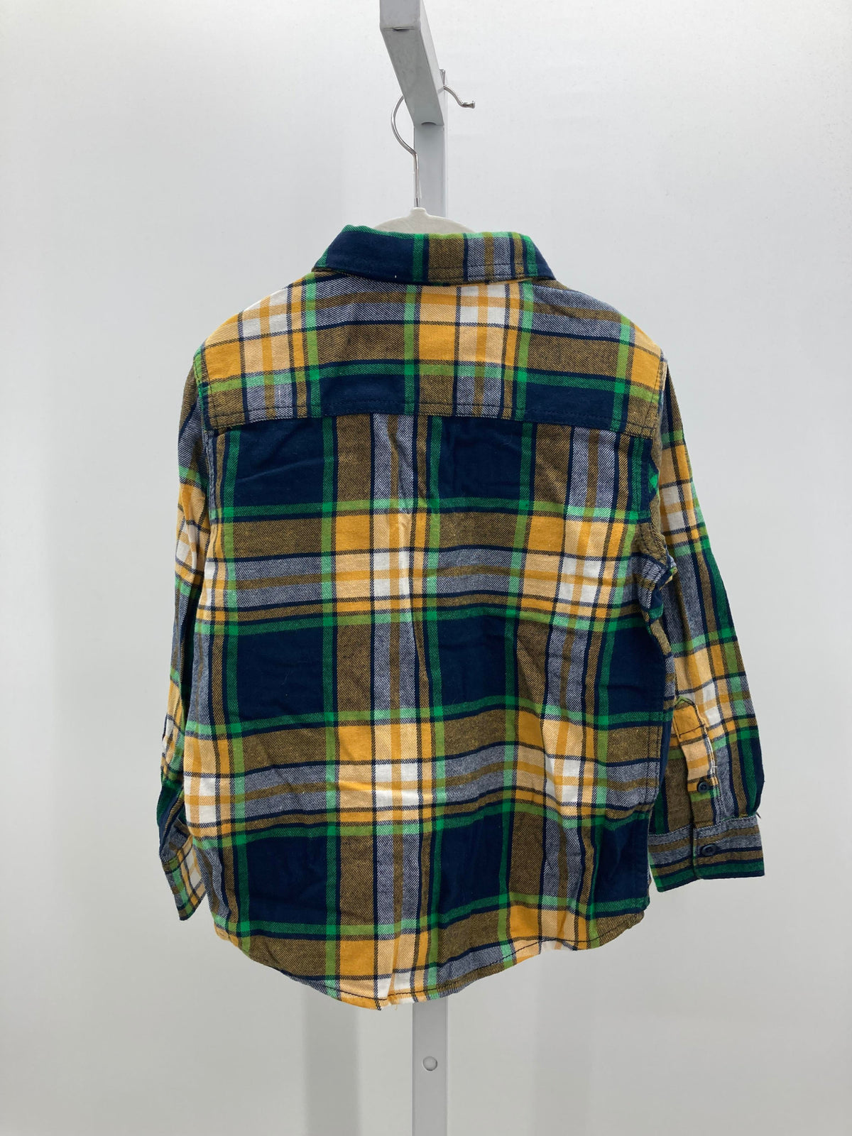 GREEN YELLOW PLAID
