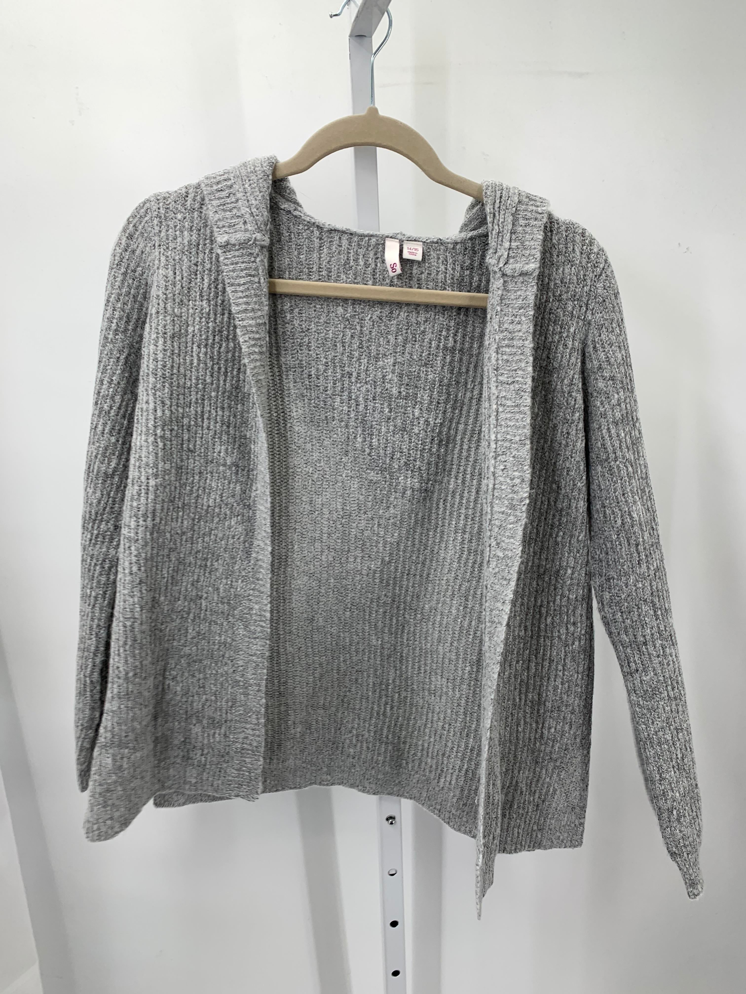 SO Size 14-16 Girls Long Sleeve Sweater