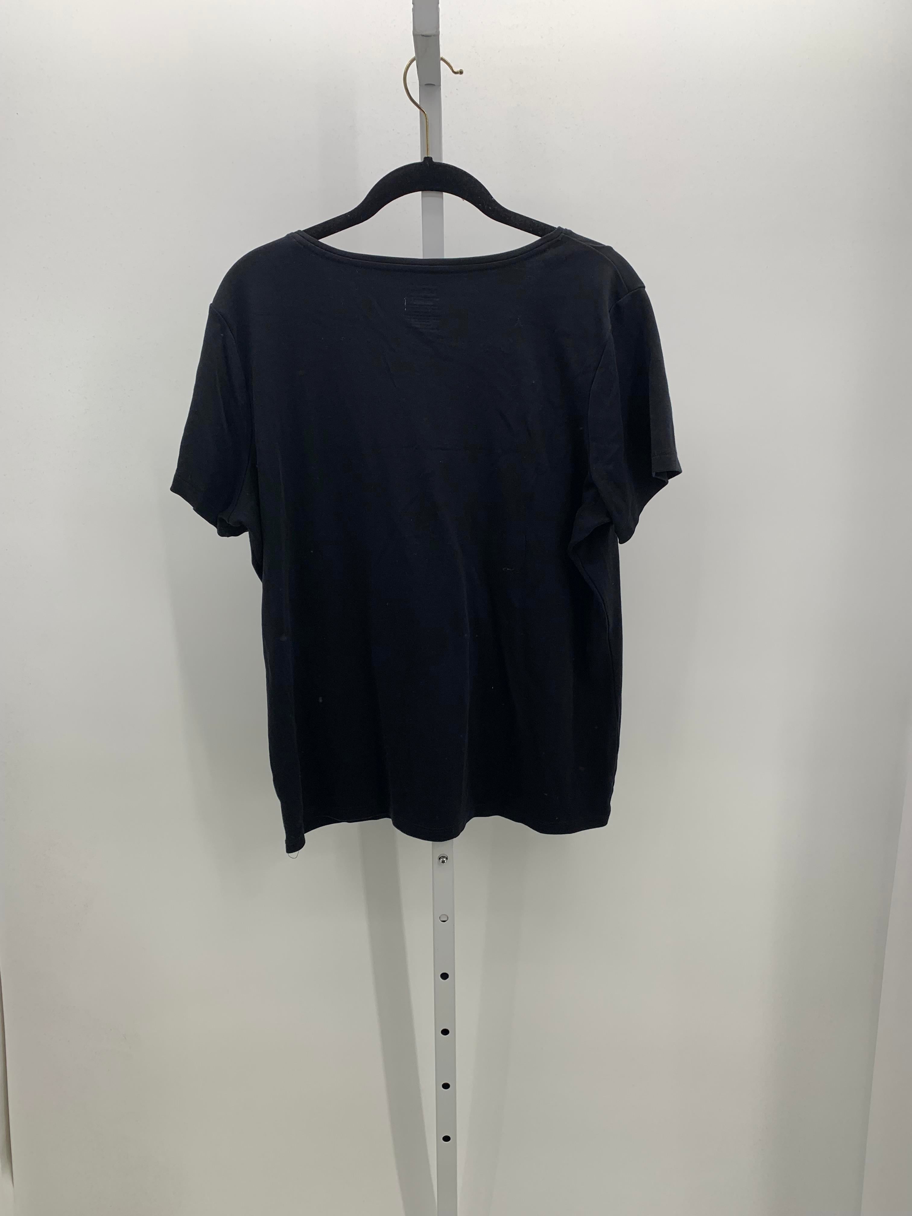LL Bean Size Extra Large Misses Short Sleeve Shirt
