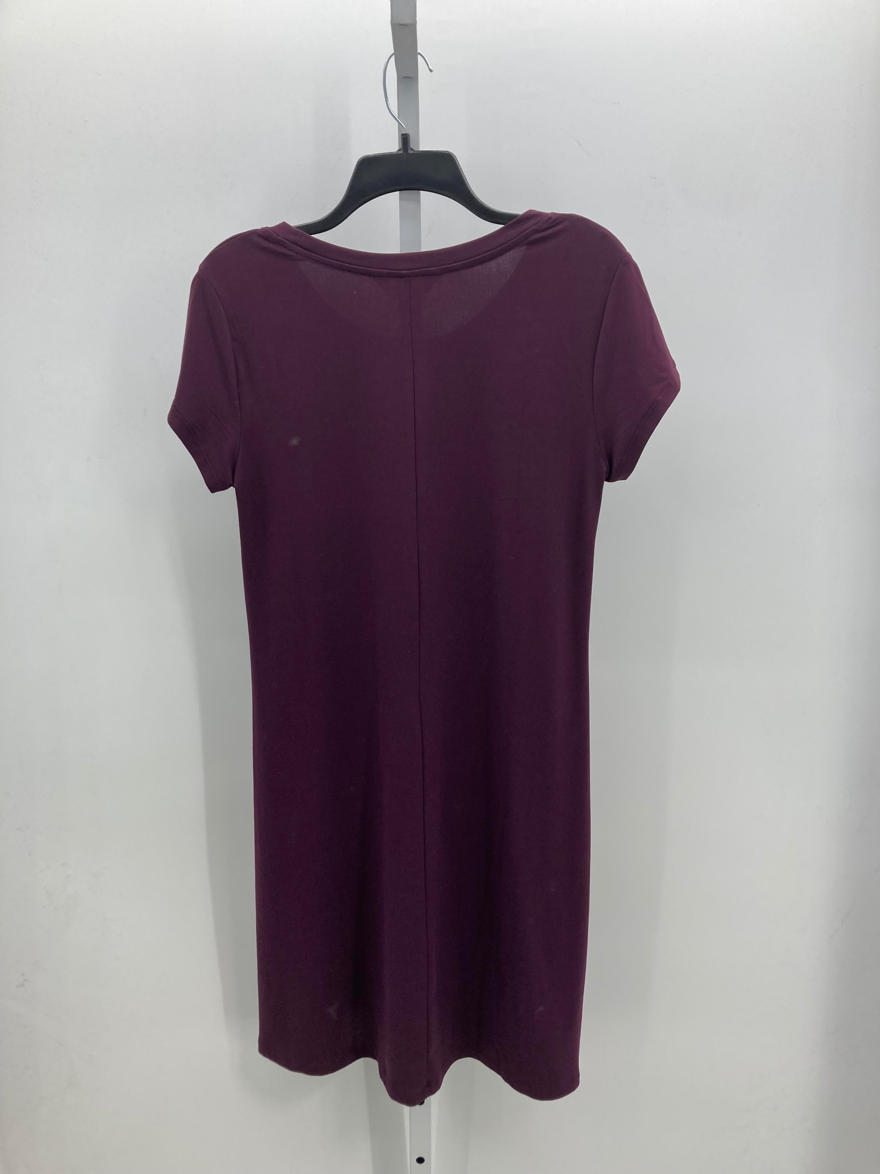 market & spruce Size Large Misses Short Sleeve Dress