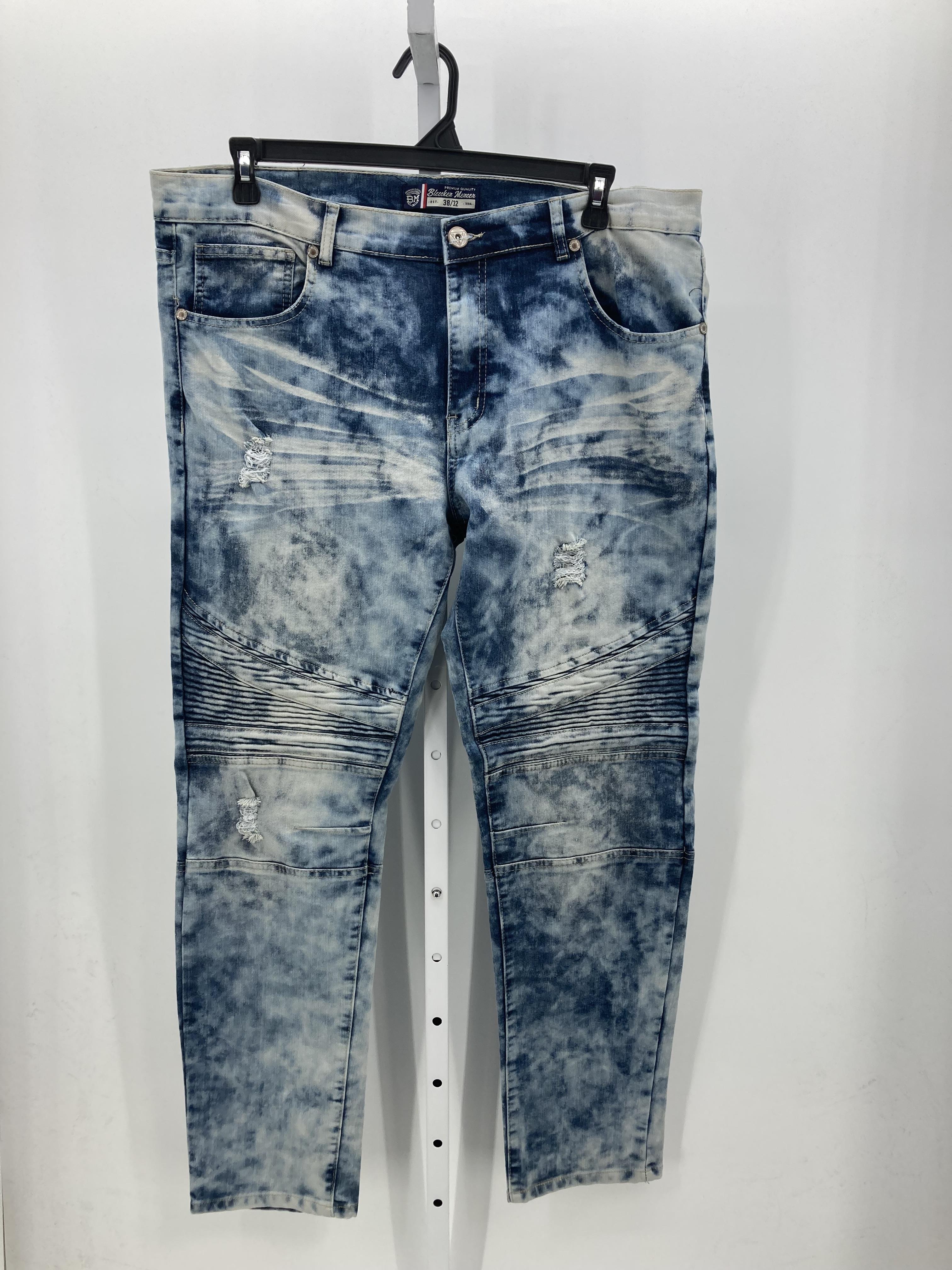 DISTRESSED BLEACHED.