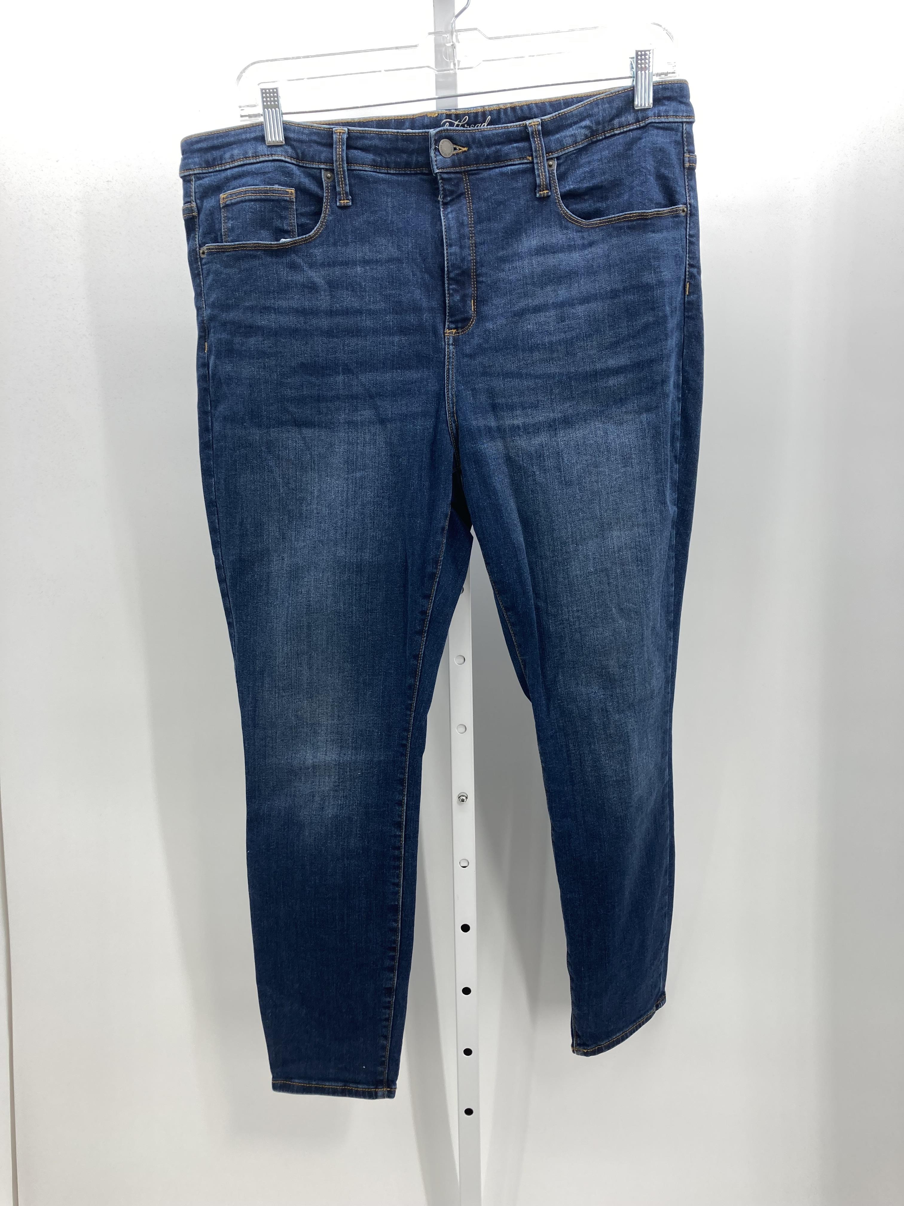 Universal Thread Size 18 Misses Jeans