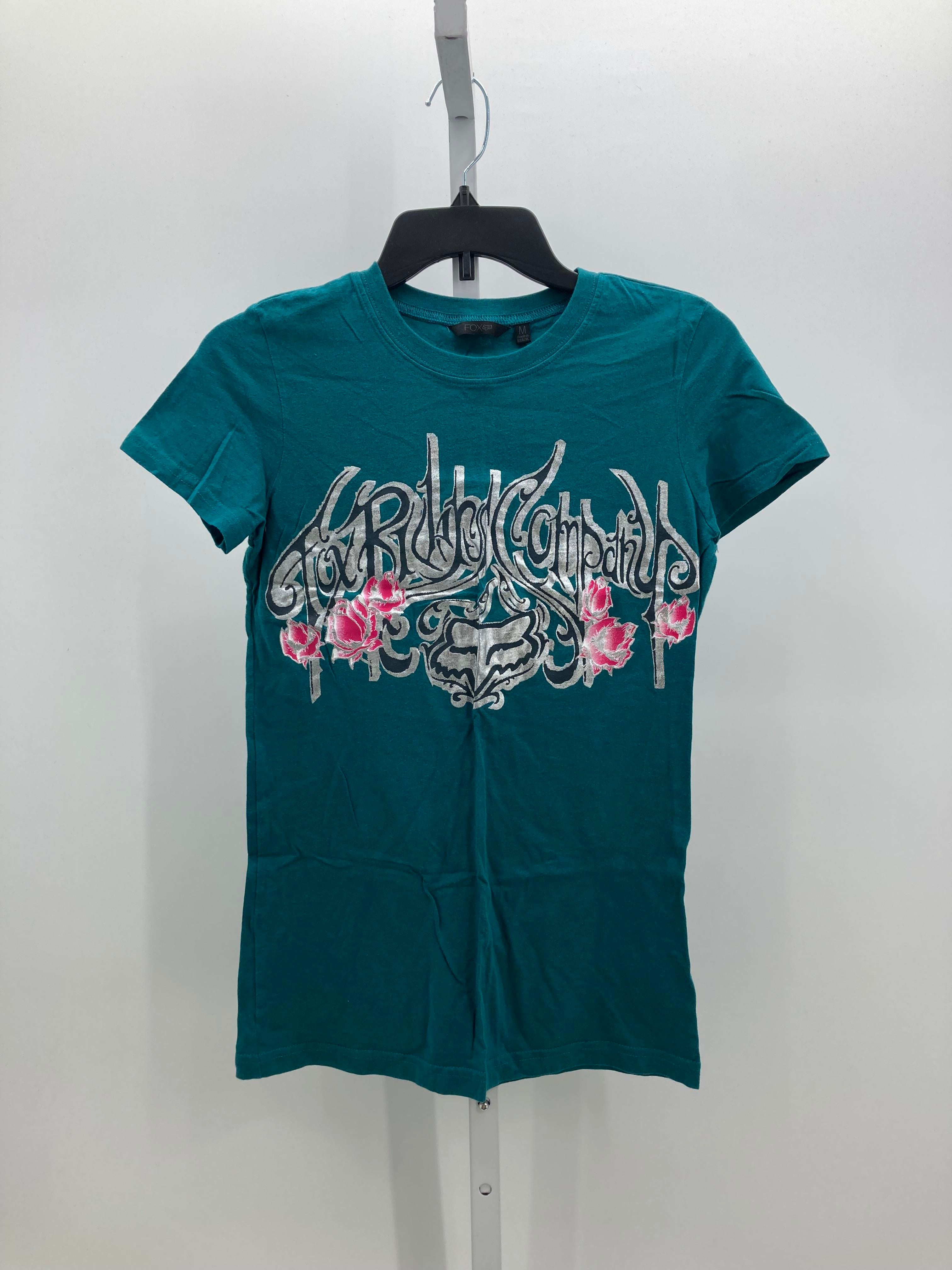 Fox Size Medium Juniors Short Sleeve Shirt